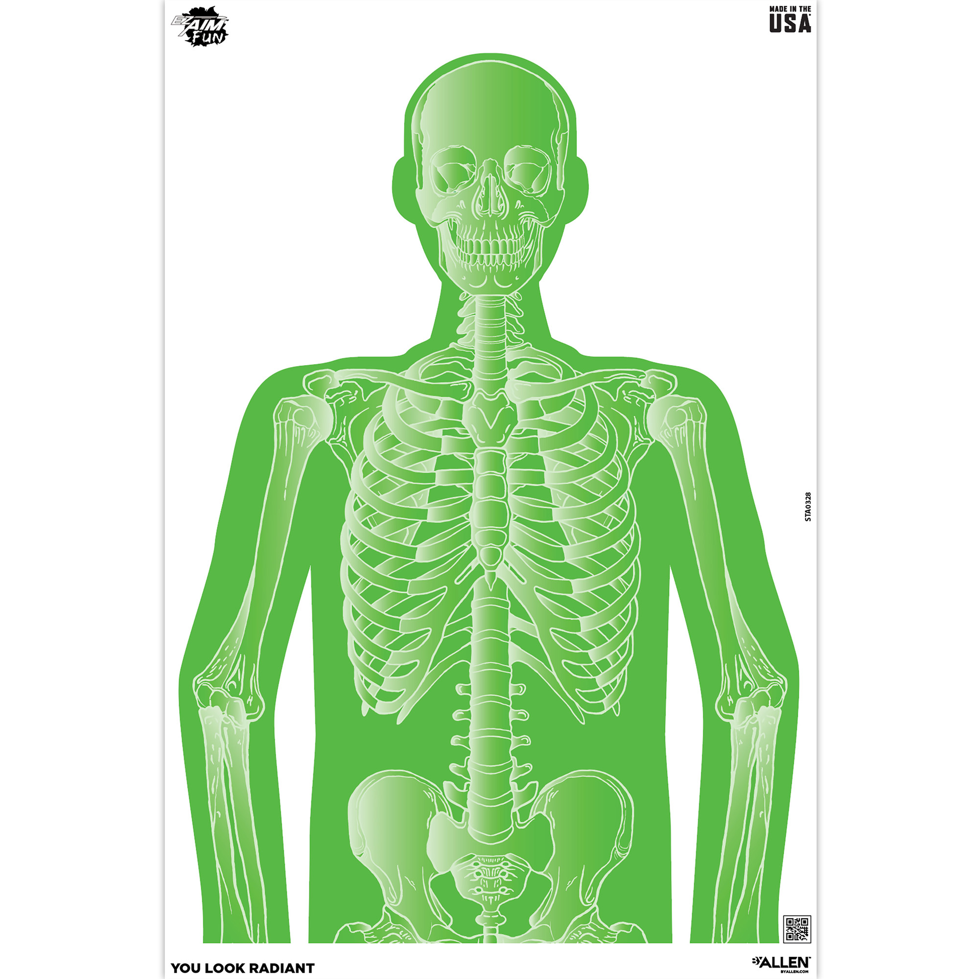 Allen EZ Aim Paper Target, 2" - 15645 - Allen