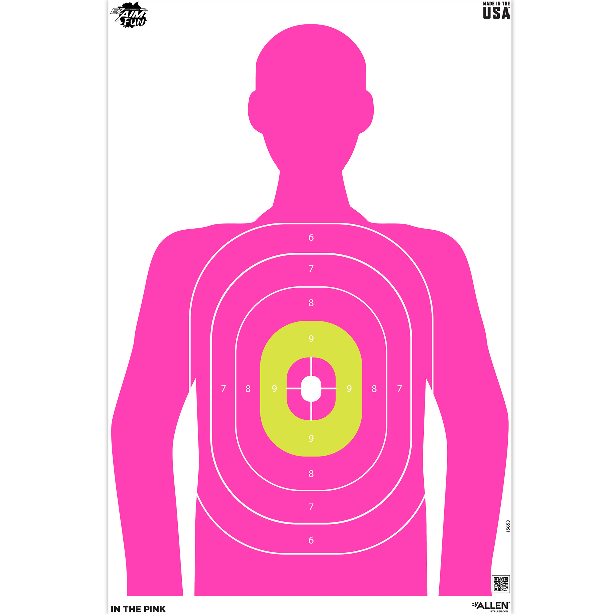 Allen EZ Aim Paper Target, 12" x 18" - 15653 - Allen