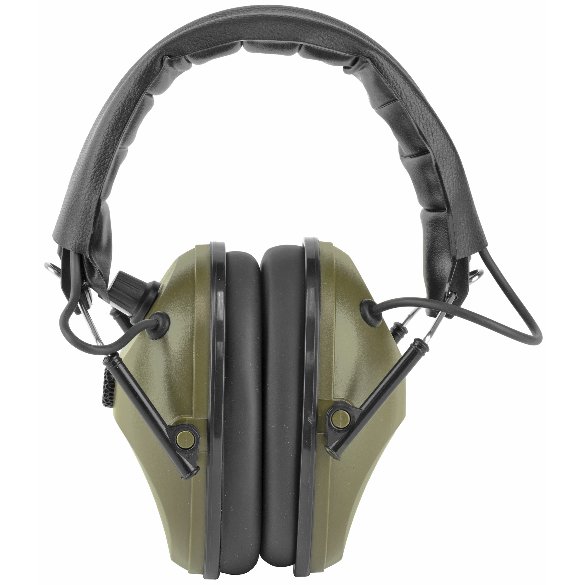 Allen Single Microphone Electronic Earmuff, Green - 2225 - Allen