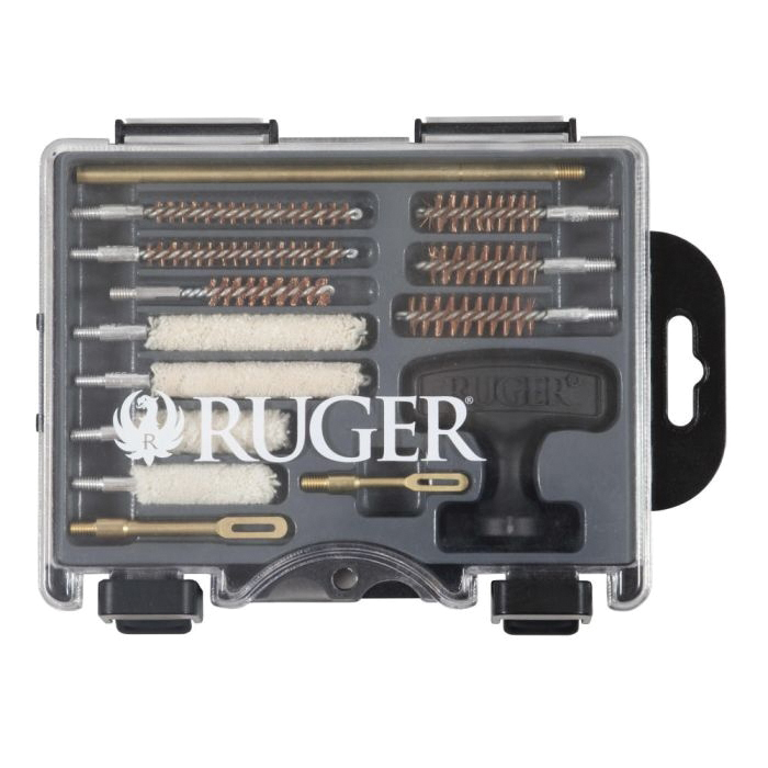 Ruger .38 Caliber/.357 Cal/9mm/.40 Cal/.45 Cal Handgun Cleaning Kit, Black - Ruger