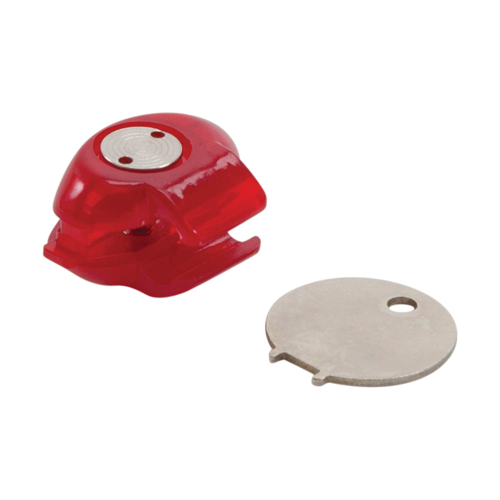 Allen 1.50" x 1.50" x 1" Universal Firearm Trigger Lock, Red - Allen