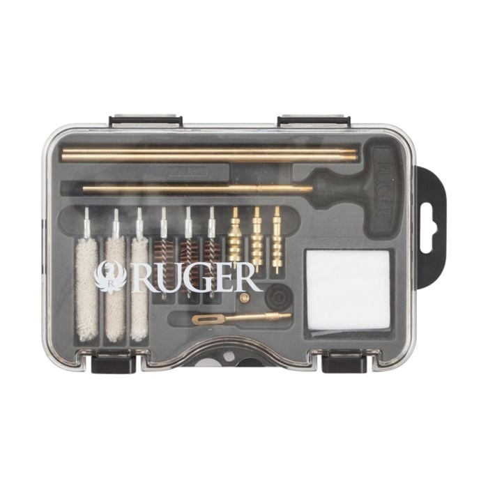 Ruger .380 ACP/.357 Magnum/.38 Special/9mm/10mm/.40 Cal/.44 Magnum Handgun Cleaning Kit, Black - Ruger