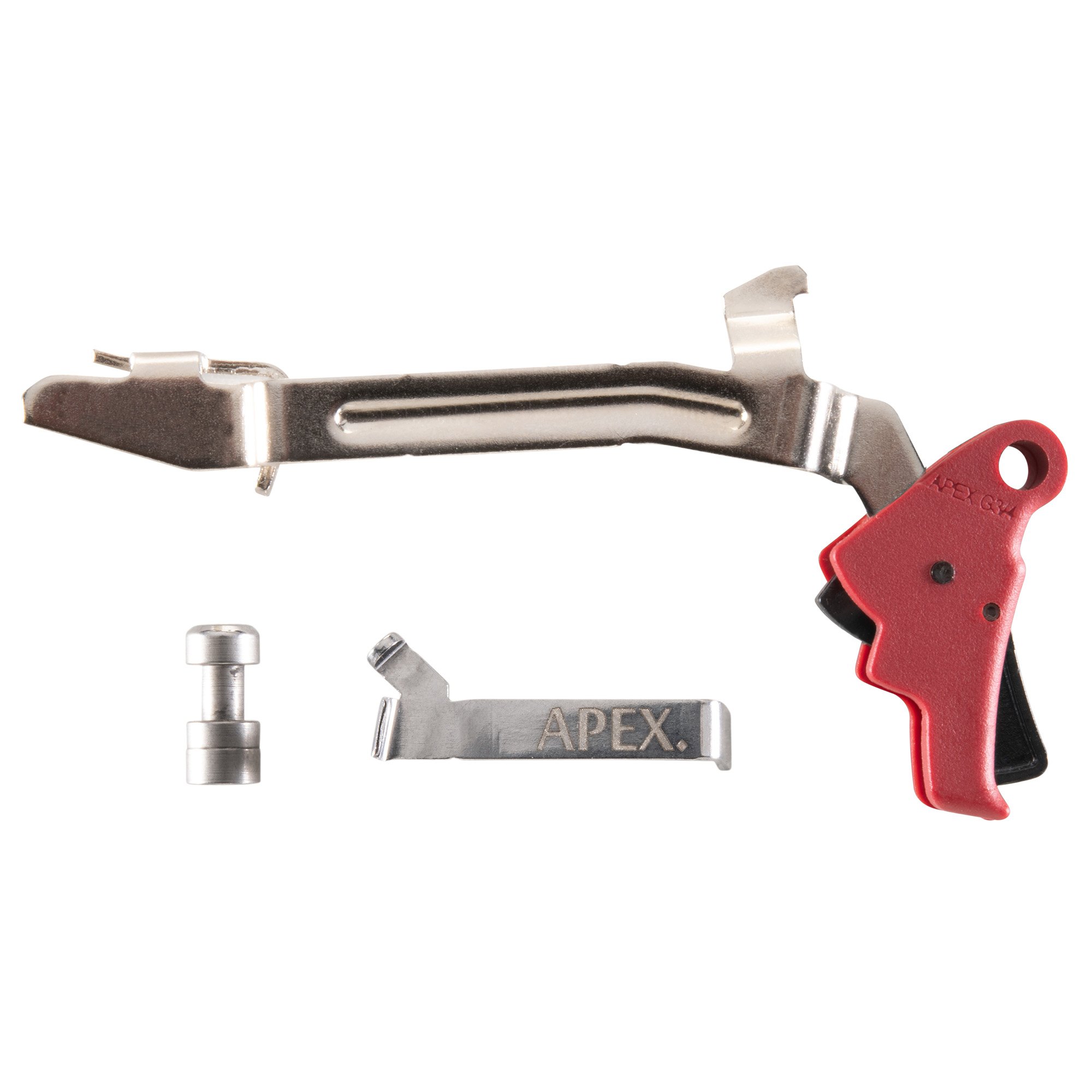 Apex Tactical Action Enhancement Trigger Kit for Glock 3/4, Red - 102P155 - Apex