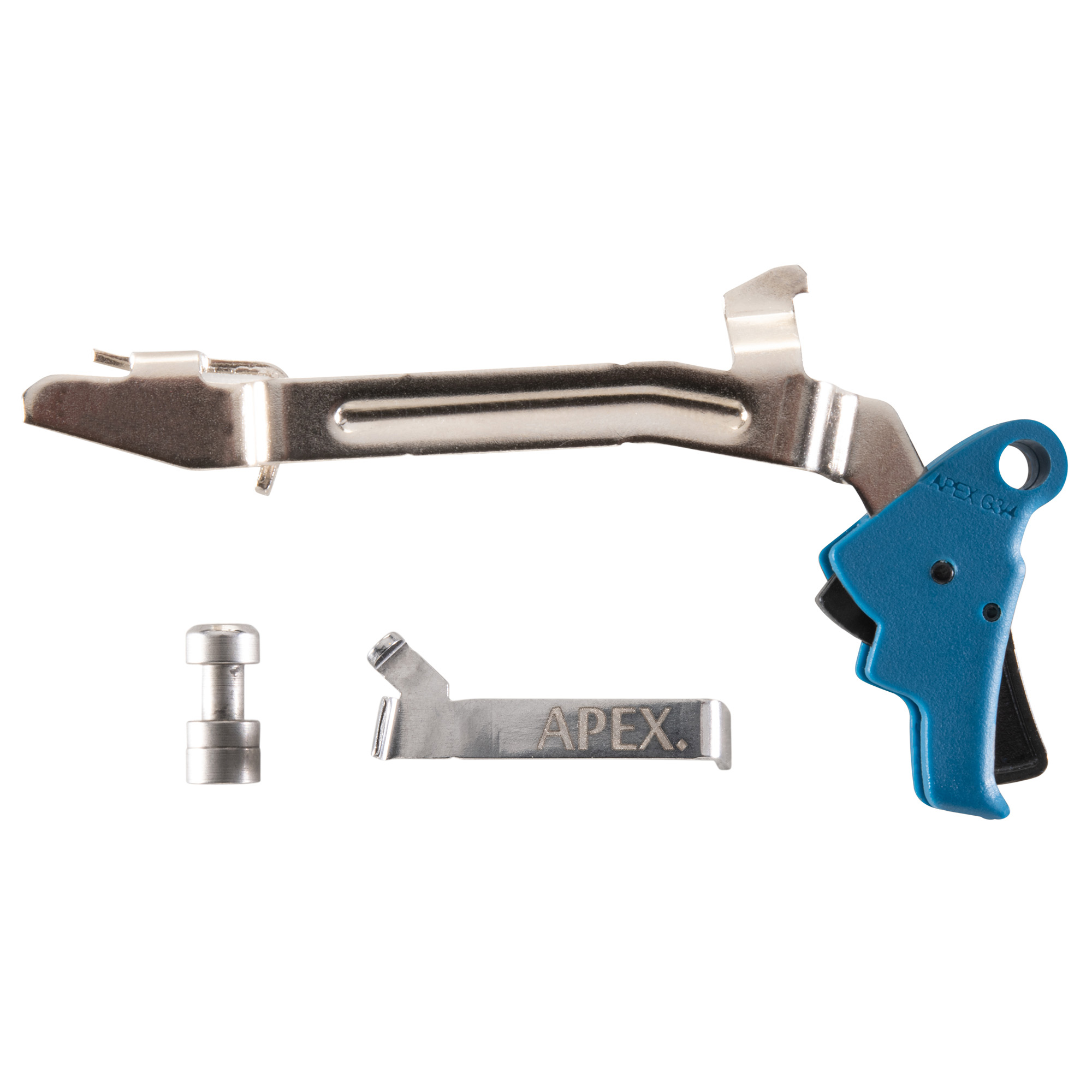 Apex Tactical Action Enhancement Trigger Kit for Glock 3/4, Blue - 102P175 - Apex