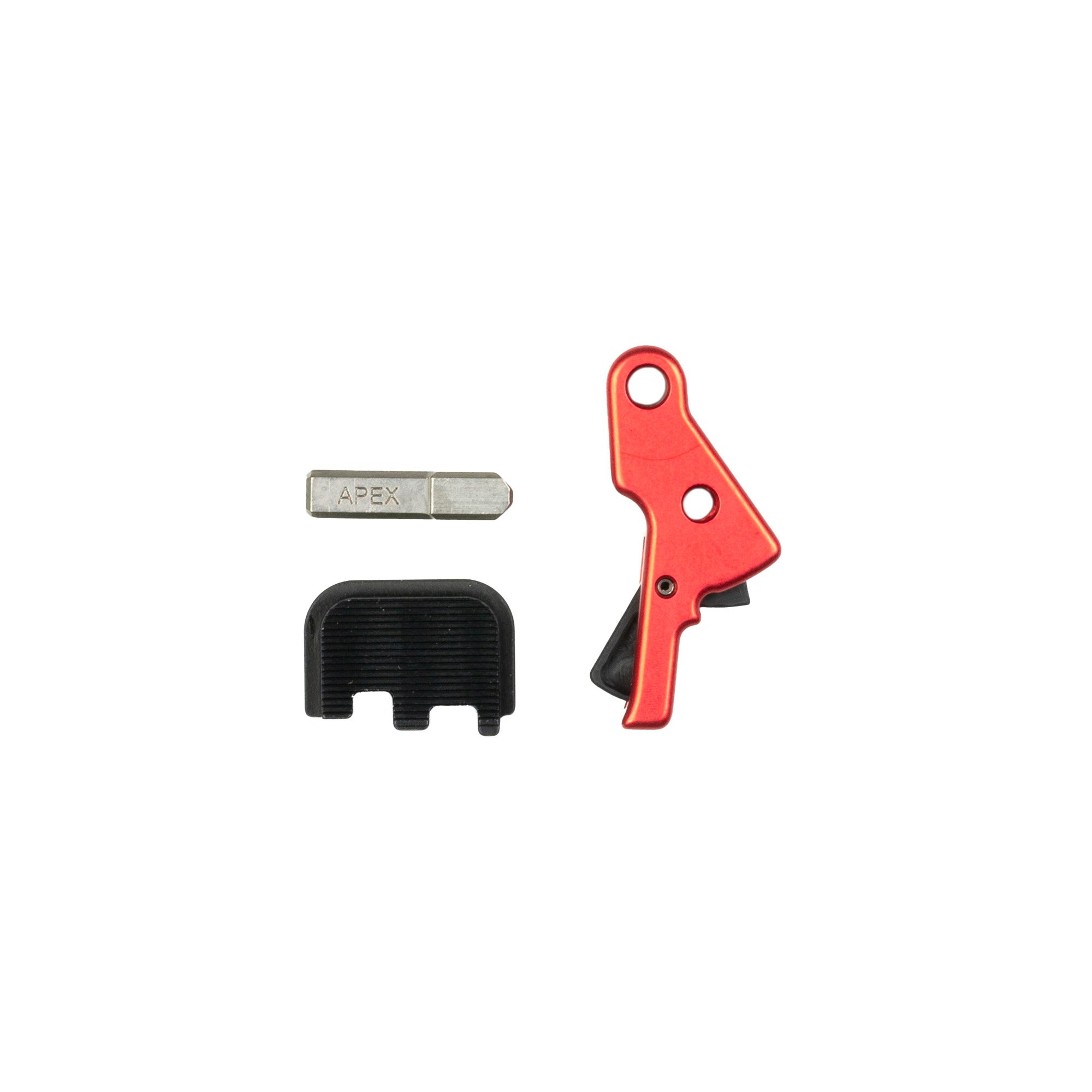 Apex Tactical Action Enhancement Trigger Kit for CZ Pistols, Red - 116155 - Apex