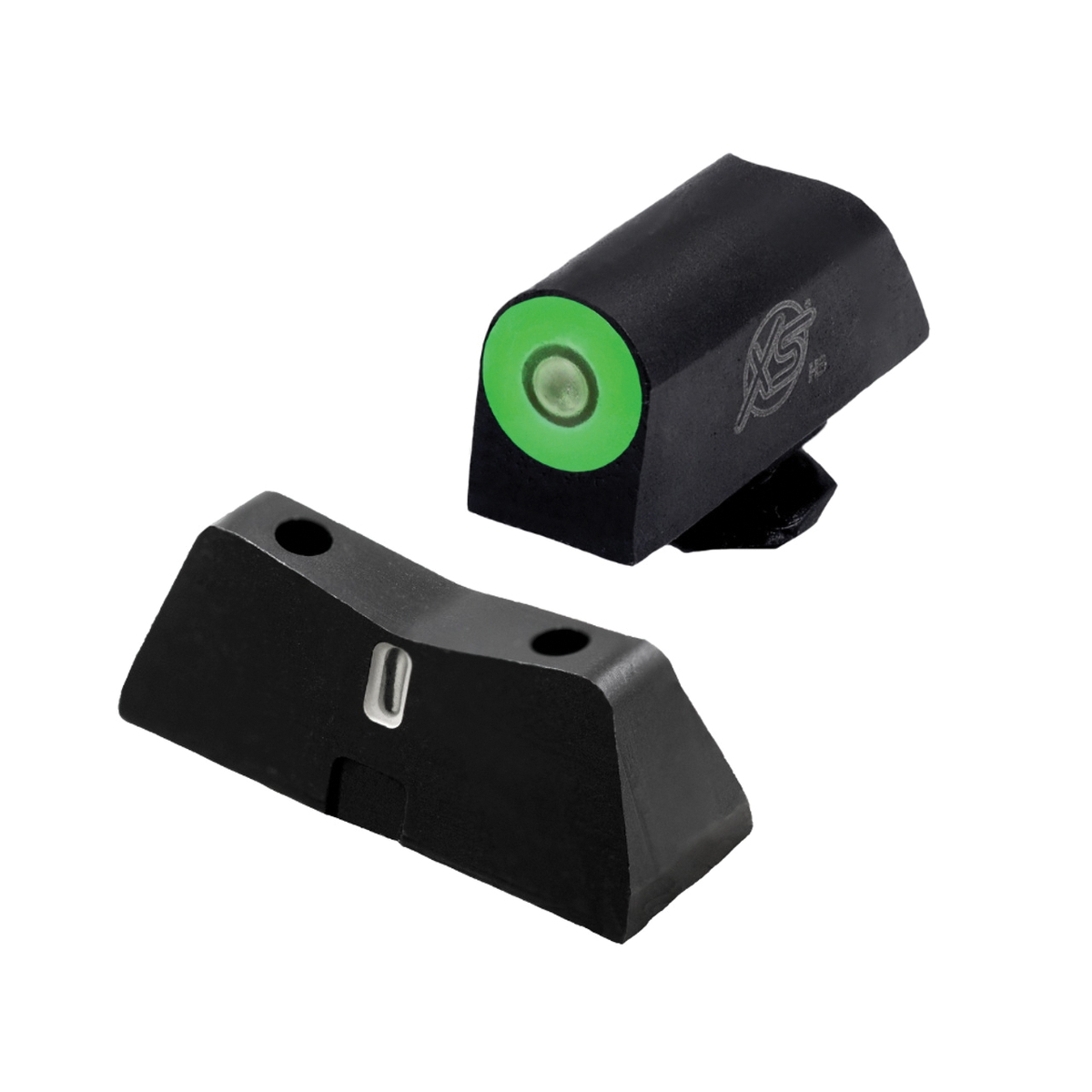 XS Sights DXT2 Pro Big Dot Night Sight Set Front/Rear, Green