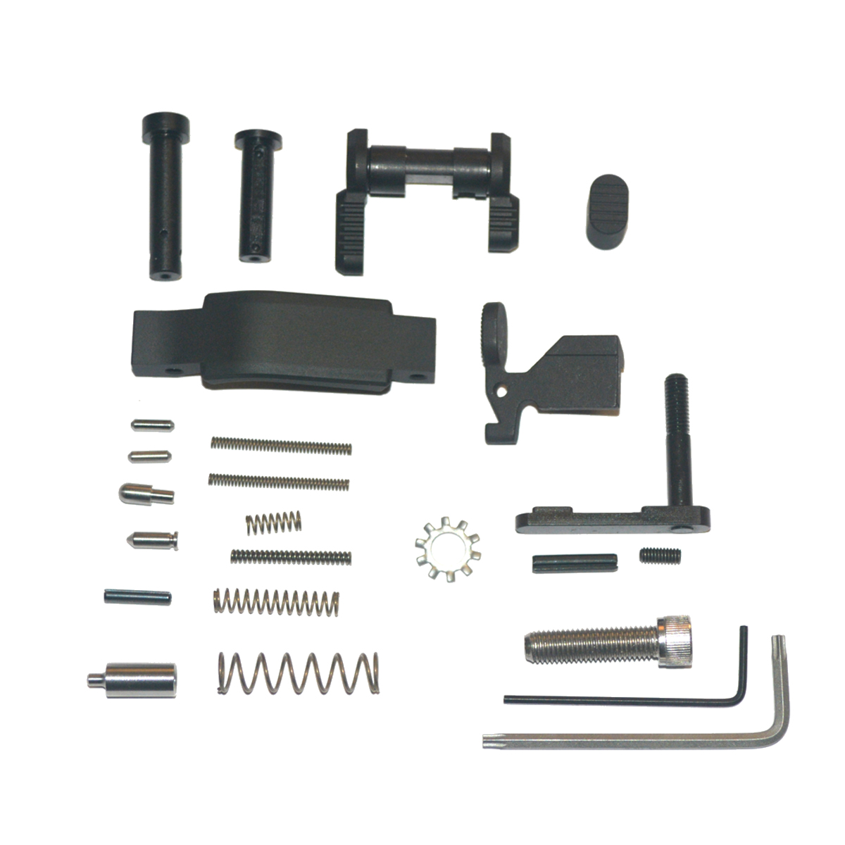 Armaspec AR-15 Lower Parts Kit, Black - ARM152-BLK - Armaspec