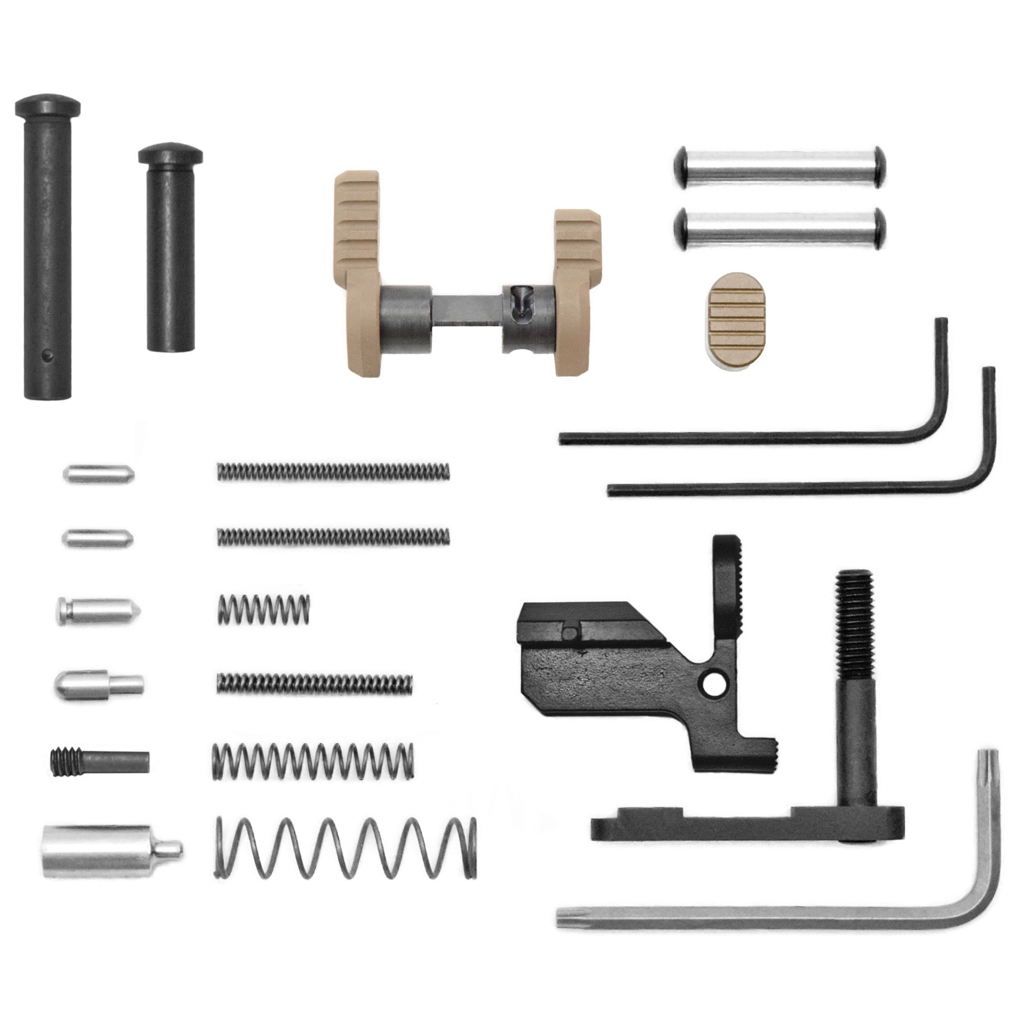 Armaspec AR10 Gun Builders Kit, Flat Dark Earth - ARM150FDE - Armaspec