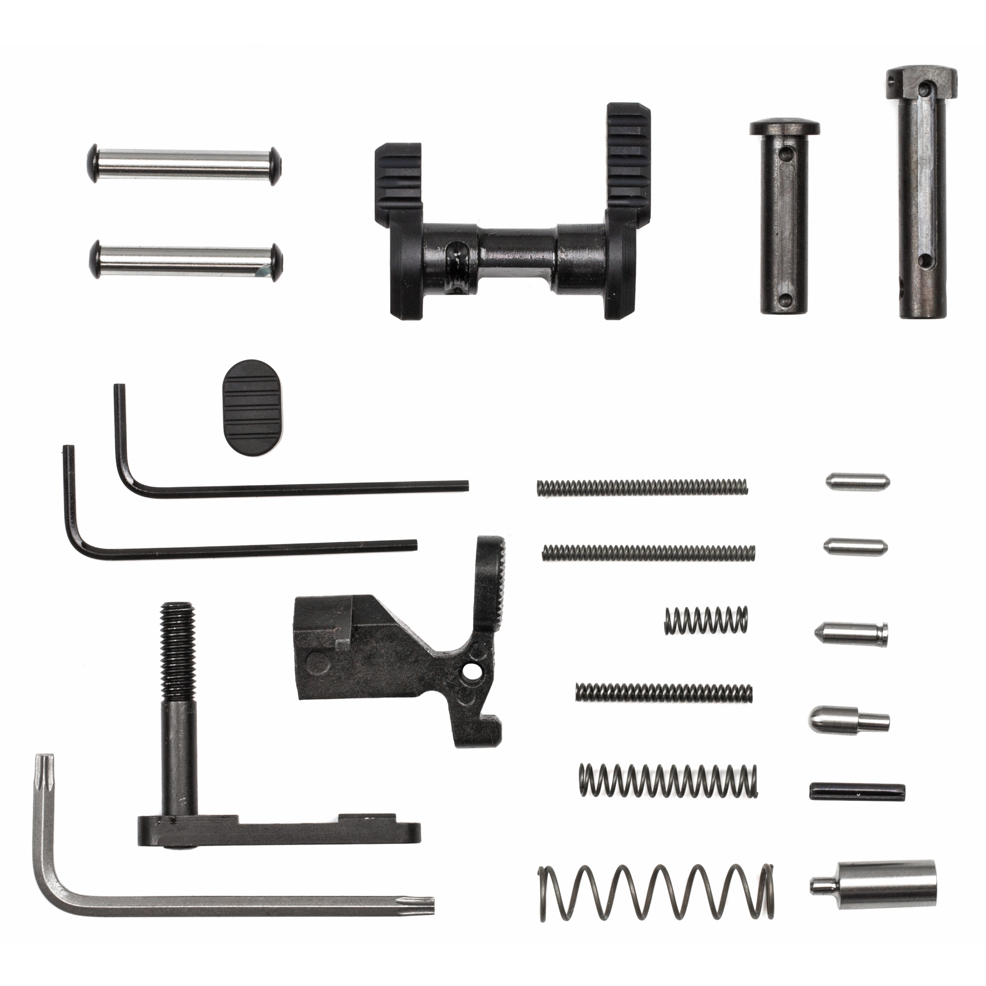 Armaspec Builder's Lower Parts Kit, Black - ARM151BLK - Armaspec