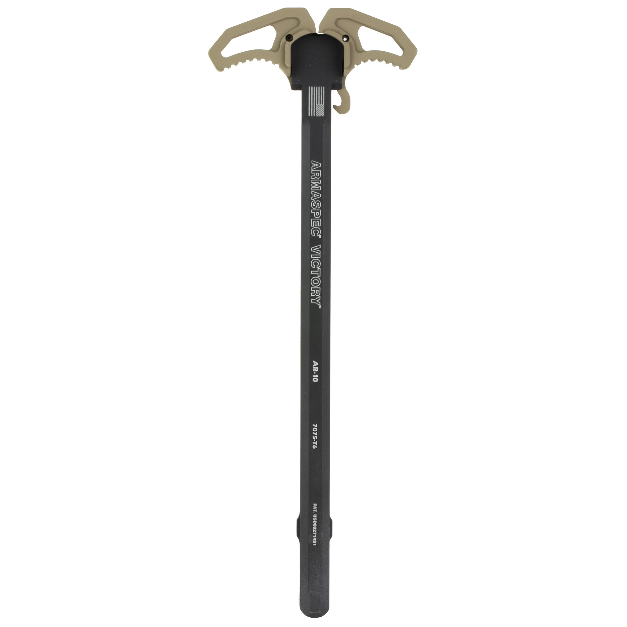Armaspec Victory, AR-10 Charging Handle, Ambidextrous, Flat Dark Earth - Armaspec