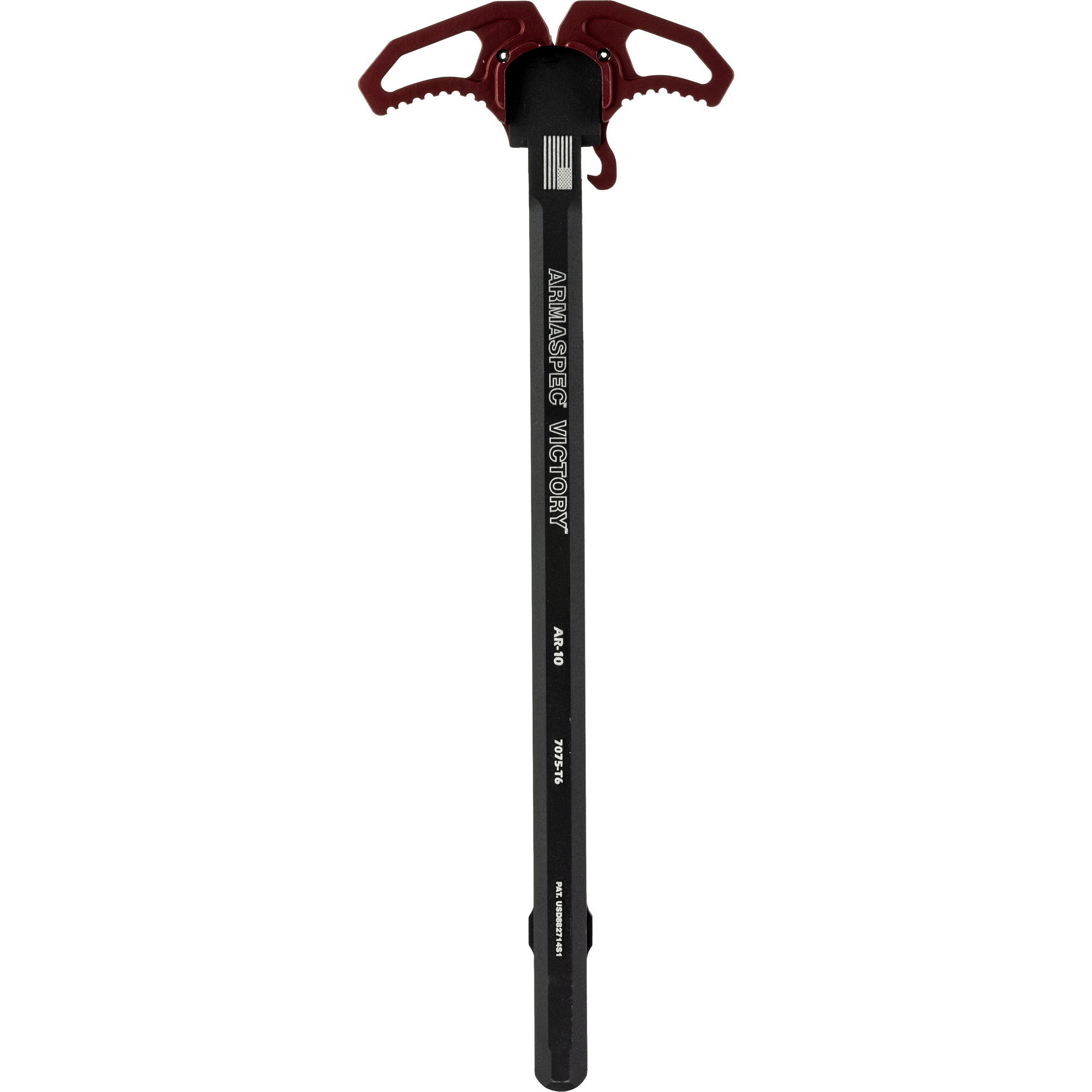 Armaspec Victory, AR-10 Charging Handle, Ambidextrous, Red - Armaspec