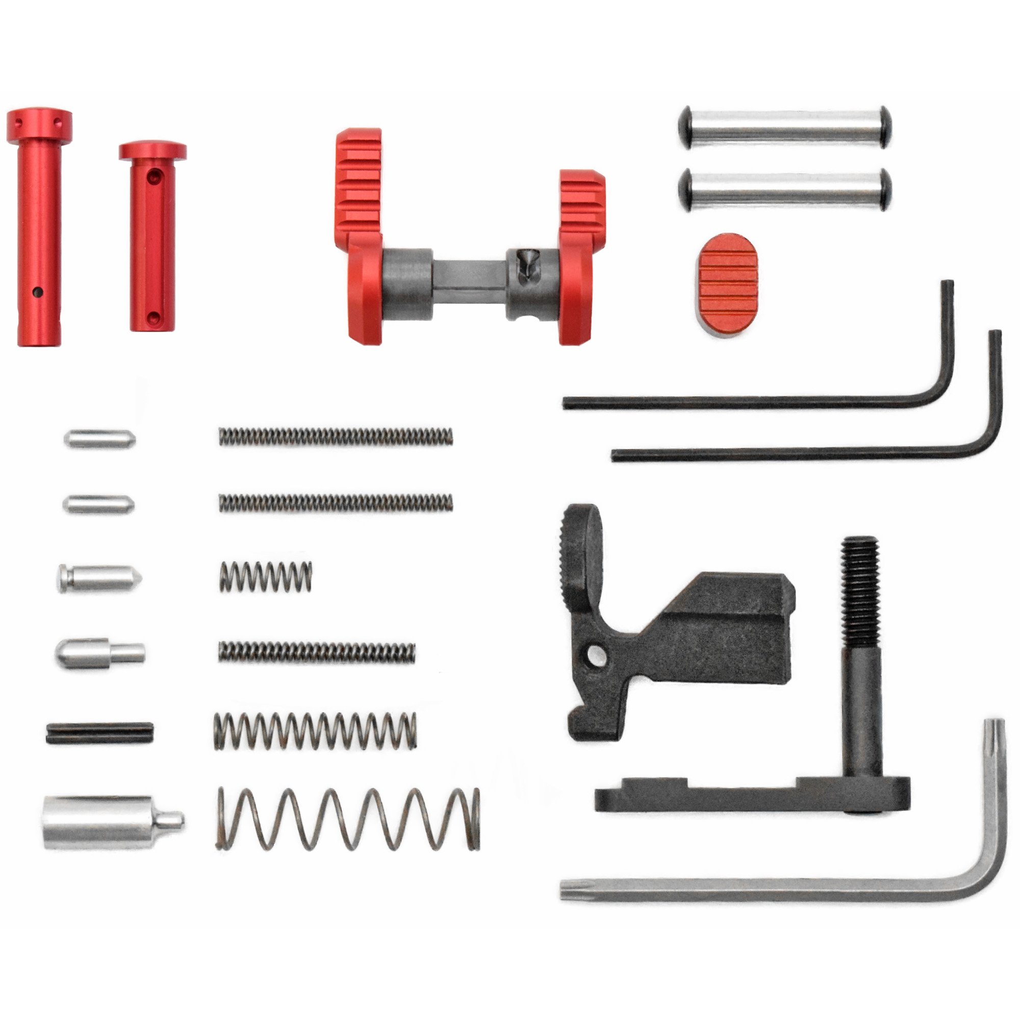 Armaspec Superlight Gun Builders Kit, Red - ARM251RED - Armaspec