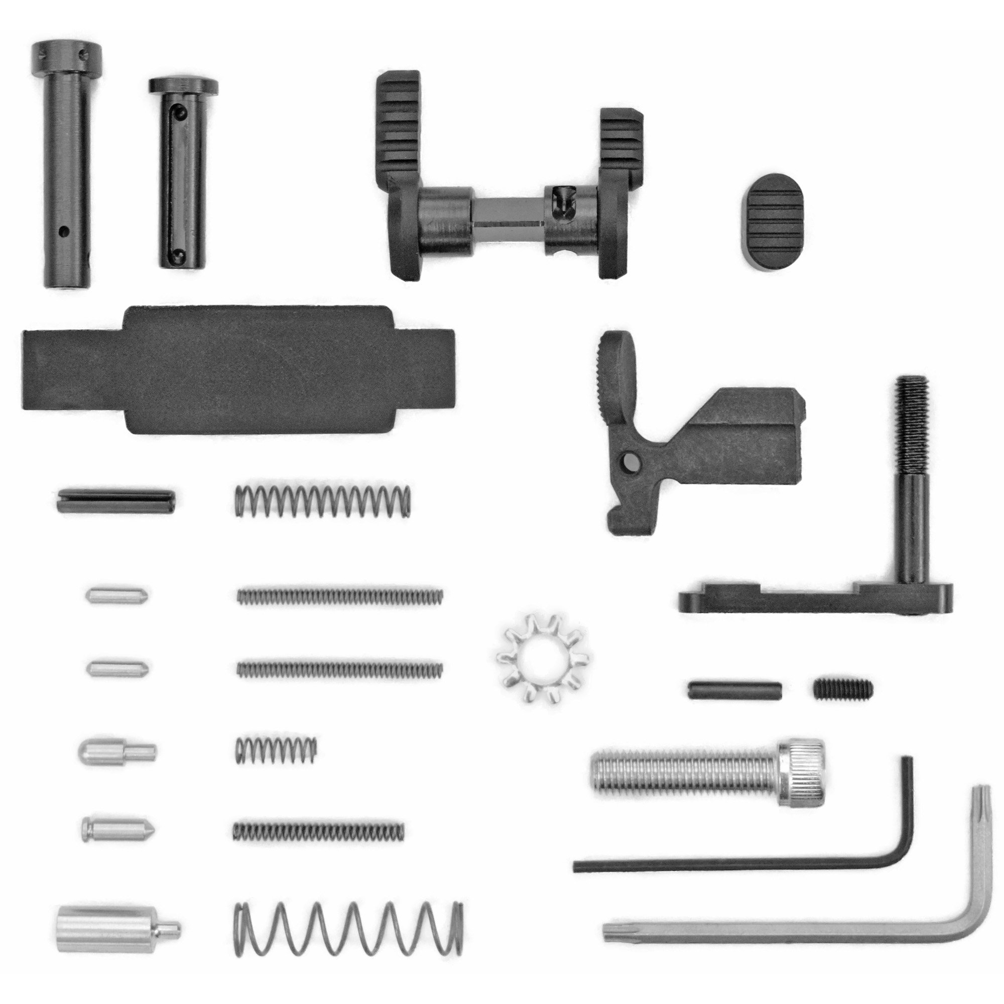 Armaspec Superlight Lower Parts Kit, Black - ARM252BLK - Armaspec