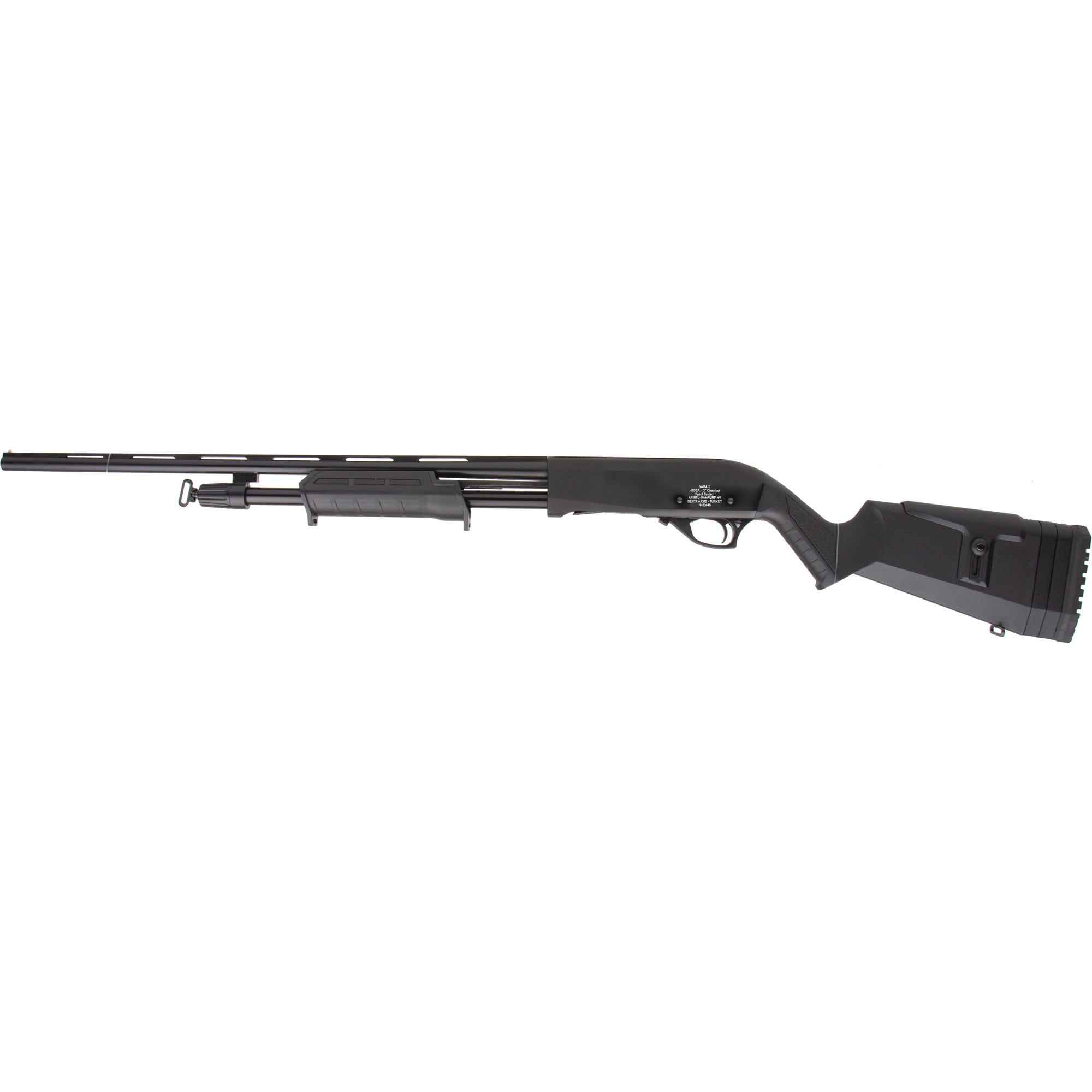 ArmsCor YAG410 .410 Gauge Pump Action Shotgun, 22" Barrel, Black - YPA410H22B - Armscor