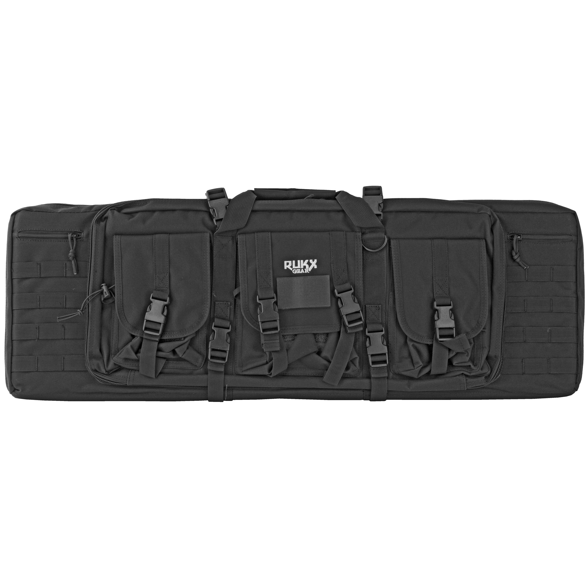 American Tactical Tactical Double Gun Case Rifle Case, 36", Black - ATICT36DGB - American Tactical