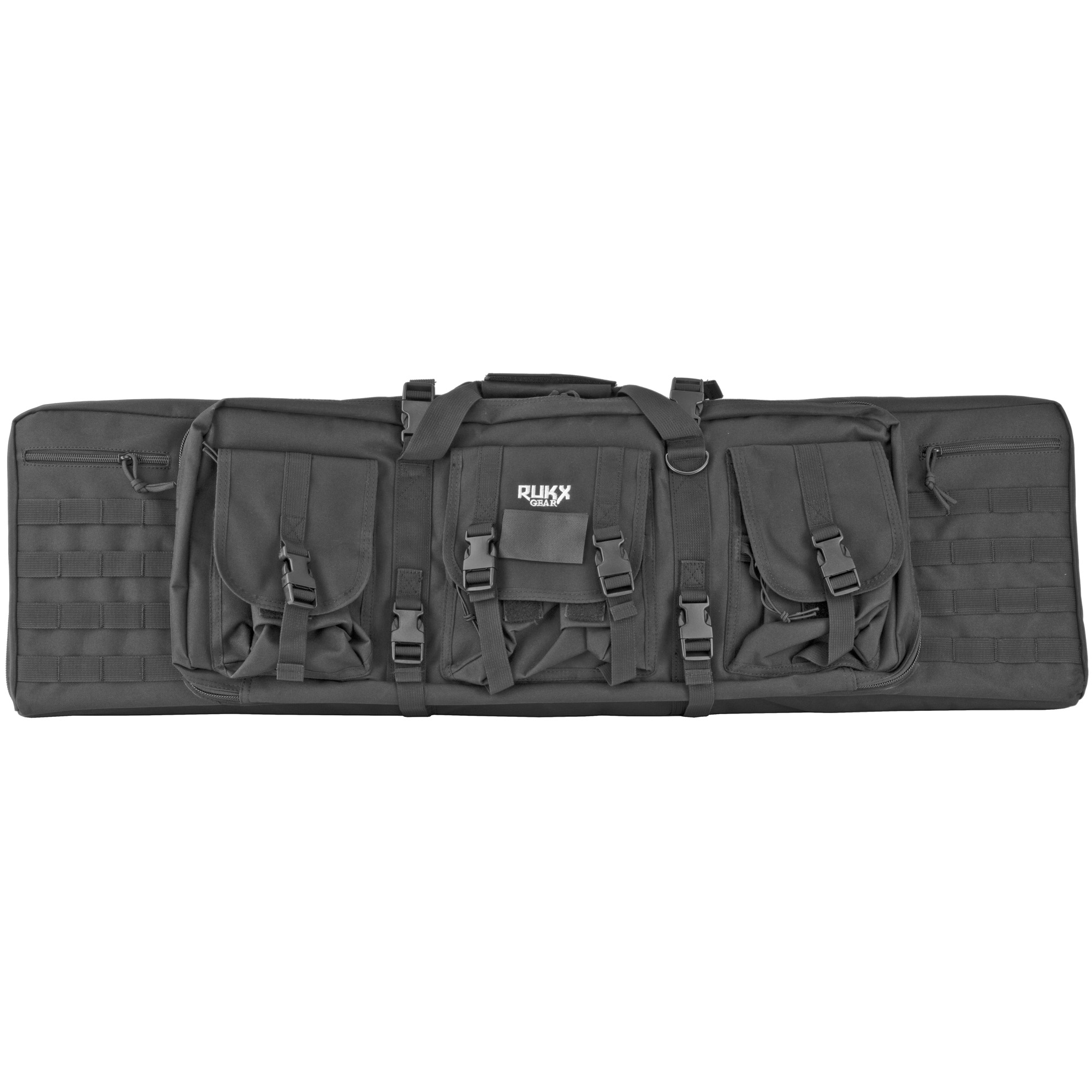 American Tactical Tactical Double Rifle Bag, 42", Black - ATICT42DGB - American Tactical