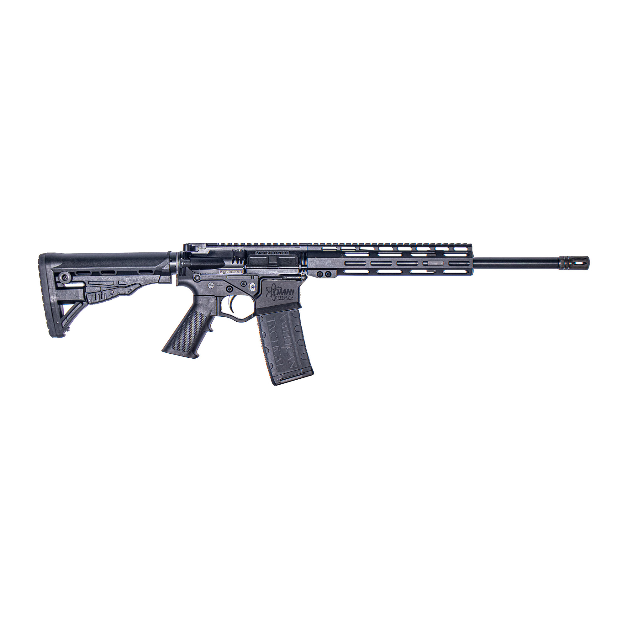 American Tactical .300 AAC Blackout AR Rifle with 16" Barrel, Black - ATIGOMX300MP3P - American Tactical