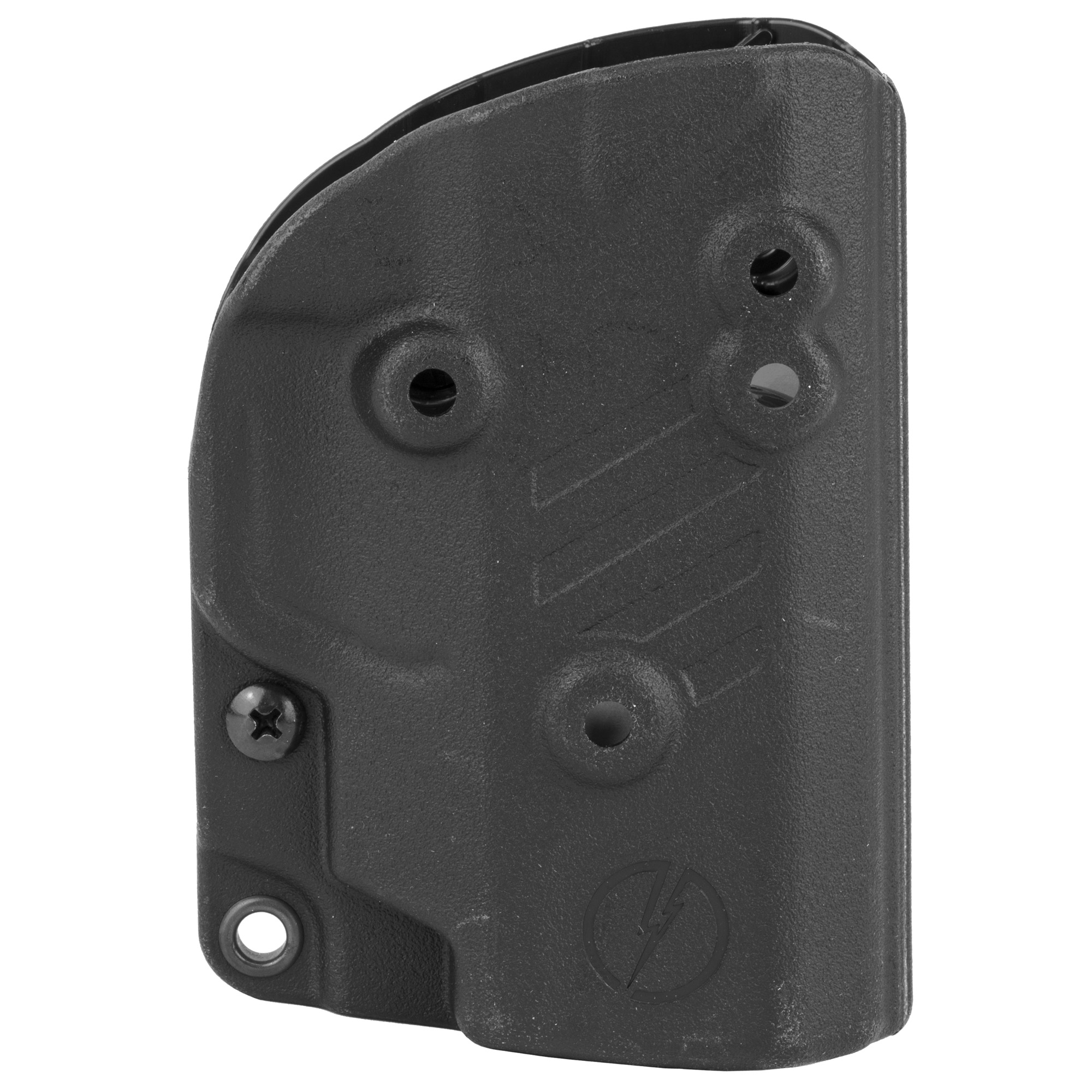 TASER Blade-Tech OWB Holster for PULSE and Pulse+ , Kydex, Black Finish - 30052 - Taser