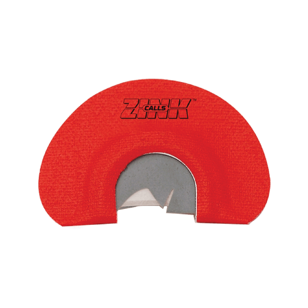 Zink Calls Signature V-Notch Turkey Mouth Call, Red - Zink Calls