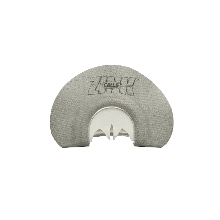 Zink Calls Signature Snake Tongue Turkey Mouth Call, Gray - Zink Calls