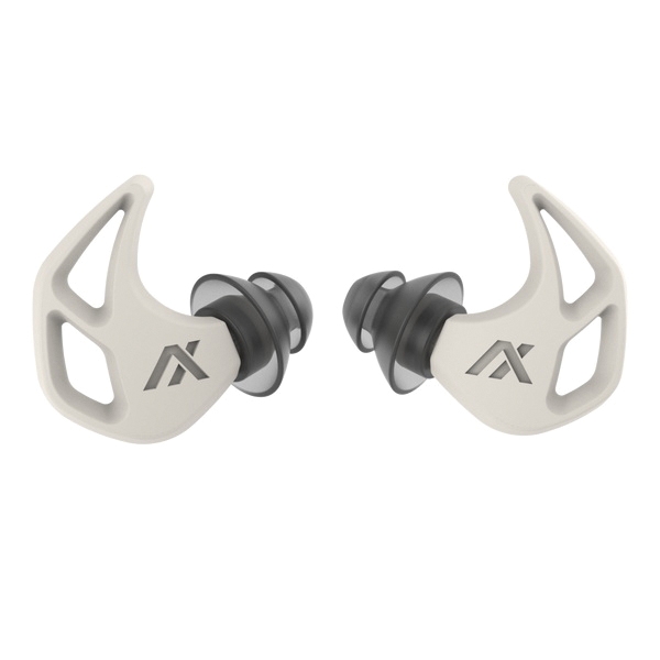 Axil X20 19 dB/24 dB Earplugs, Bone White - Axil