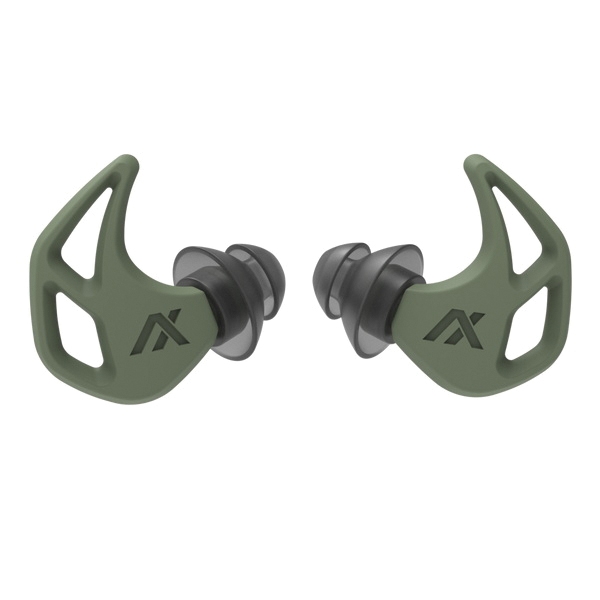 Axil X20 19 dB/24 dB Earplugs, Slate Green - Axil