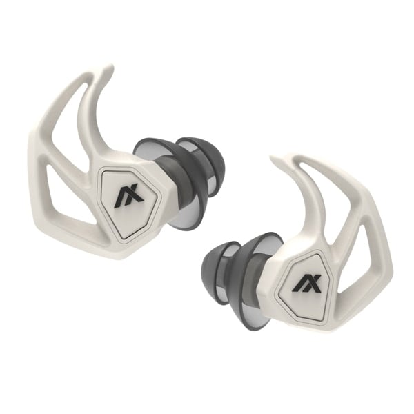 Axil X30i 13 dB/30 dB Earplugs, Bone White - Axil