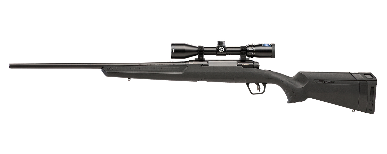 Savage Axis II XP 30-06 Springfield 22" Rifle w/ Bushnell Scope, Synthetic/Blued - 57098 - Savage Arms