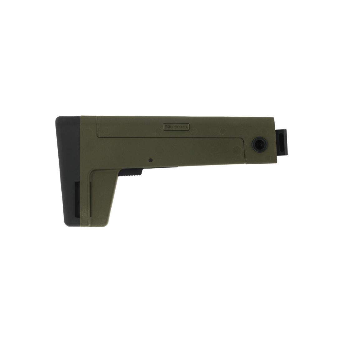 B5 Systems Folding Stock OD Green - B5 Systems