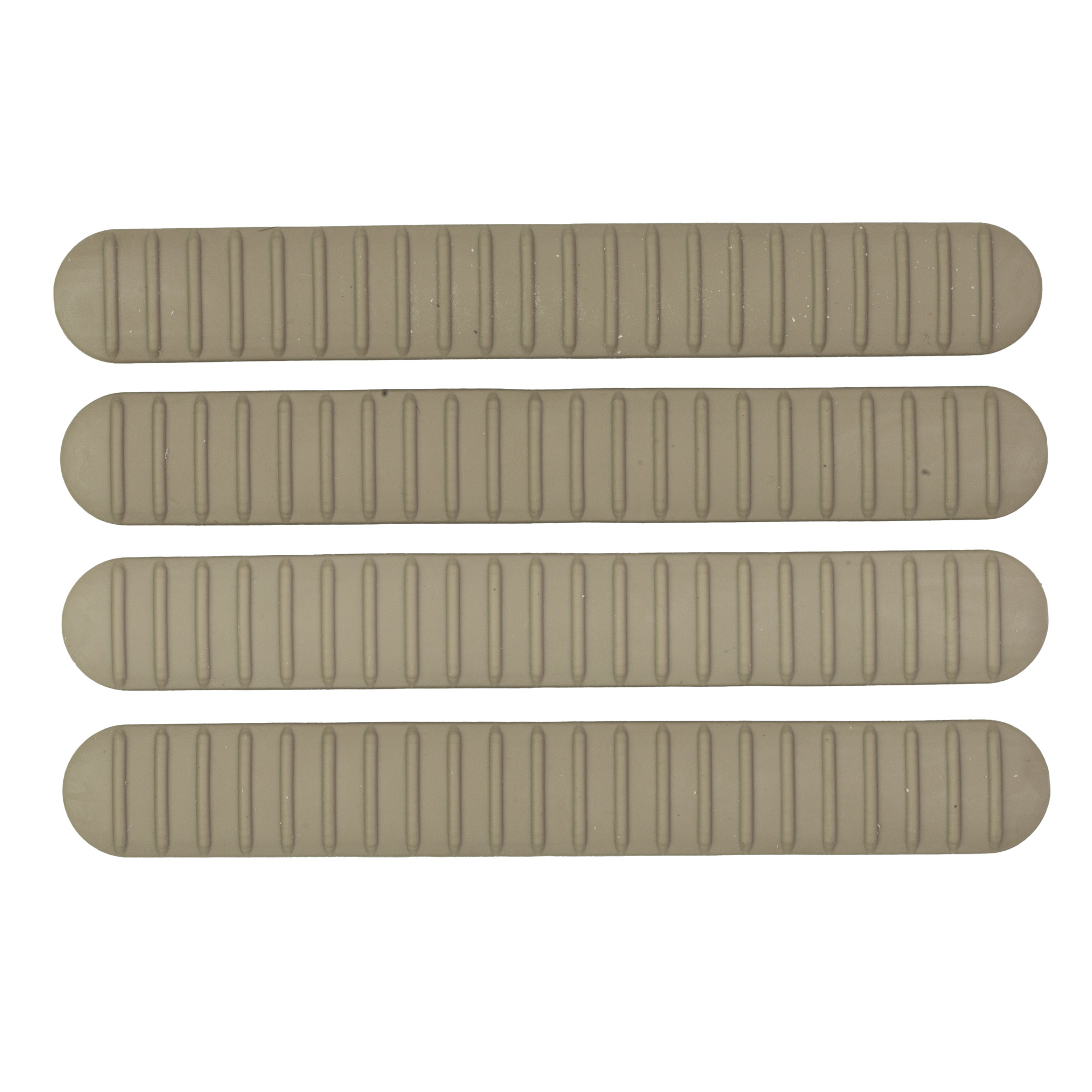 B5 Systems Rail Covers, 4 Pack, Fits M-LOK Rails, Matte, Flat Dark Earth - B5 Systems