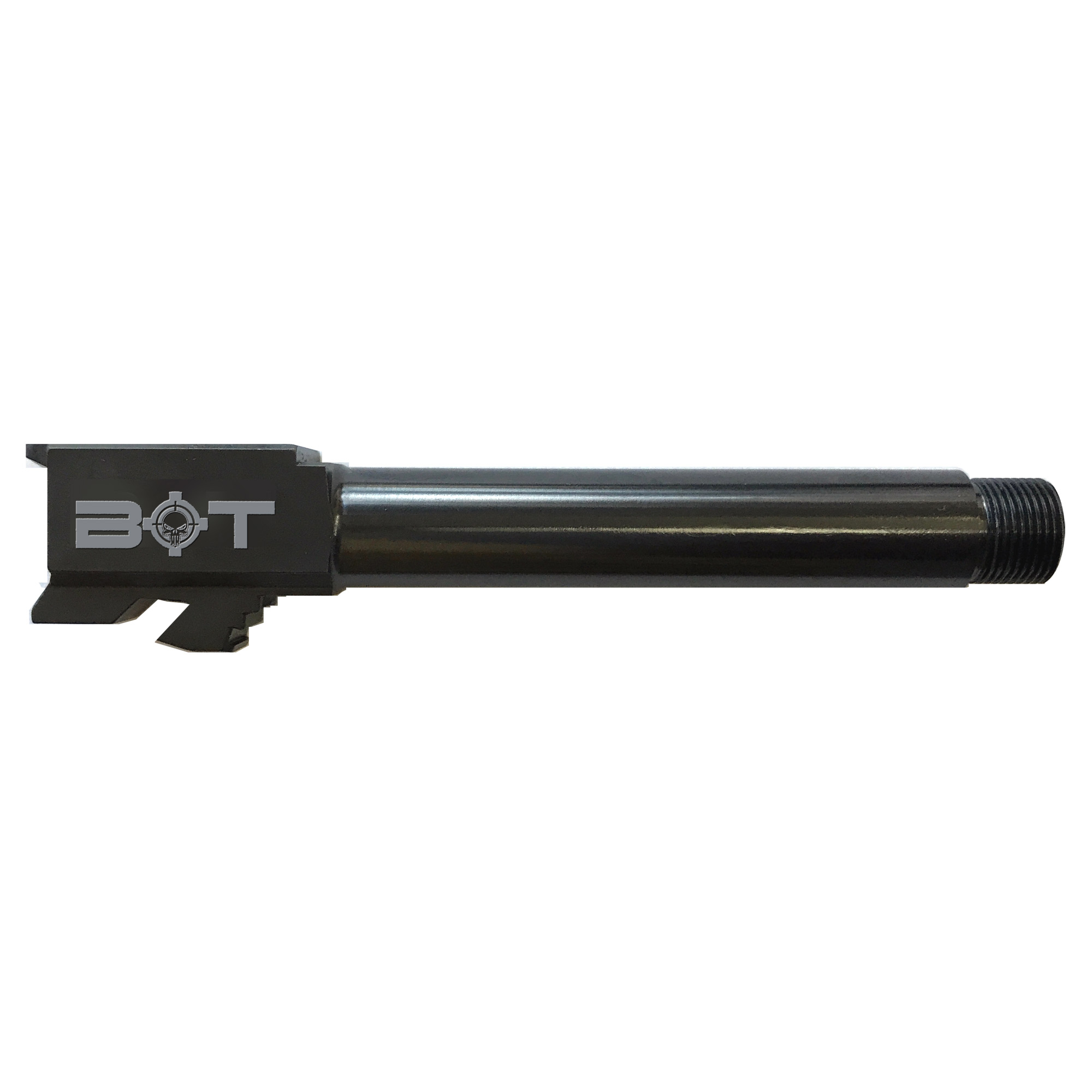 Backup Tactical Threaded Barrel 9mm for Glock 19 Black - G19TBBLK - Backup Tactical