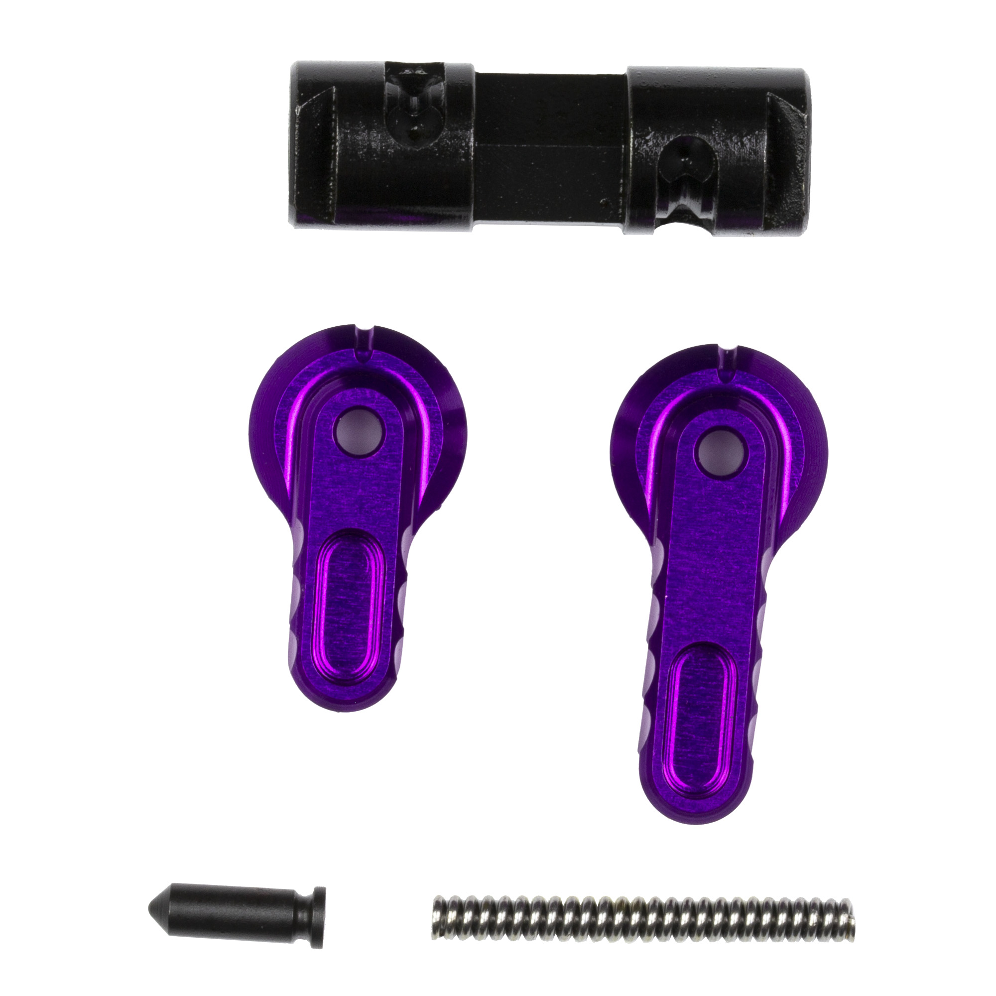 Battle Arms AR-15 BAD-ASS-LITE Ambidextrous Safety Selector 90/60, Purple - BADASSLITEPURP - Battle Arms Development