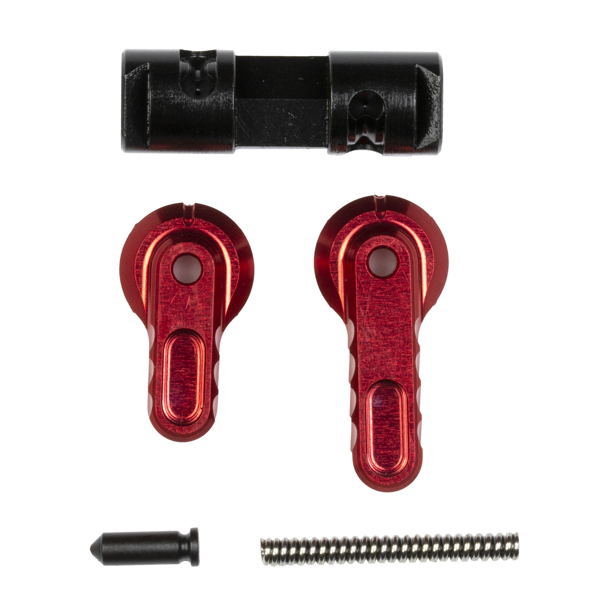 Battle Arms AR-15 BAD-ASS-LITE Ambidextrous Safety Selector 90/60, Red - BADASSLITERED - Battle Arms Development