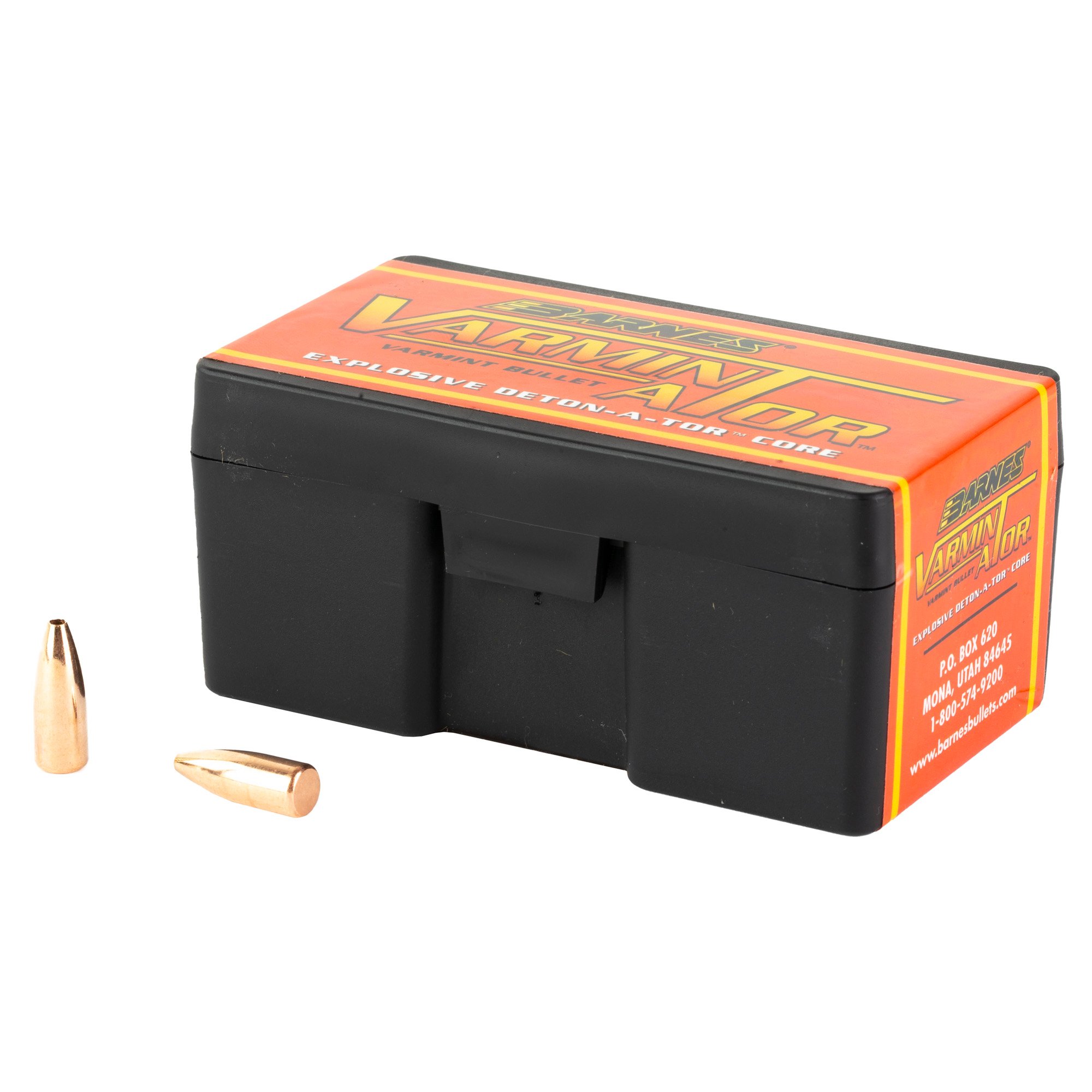 Barnes VARMINATOR 6mm/243 Winchester 58gr FBHP Reloading Bullets, 100 Count - 30207 - Barnes