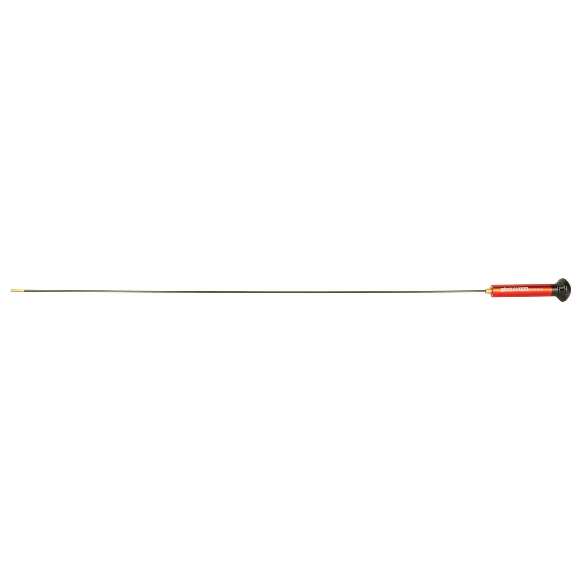 Birchwood Casey Premium Carbon .22 Cal/.264 Cal 36" 1-Piece Cleaning Rod, Black/Red - Birchwood Casey
