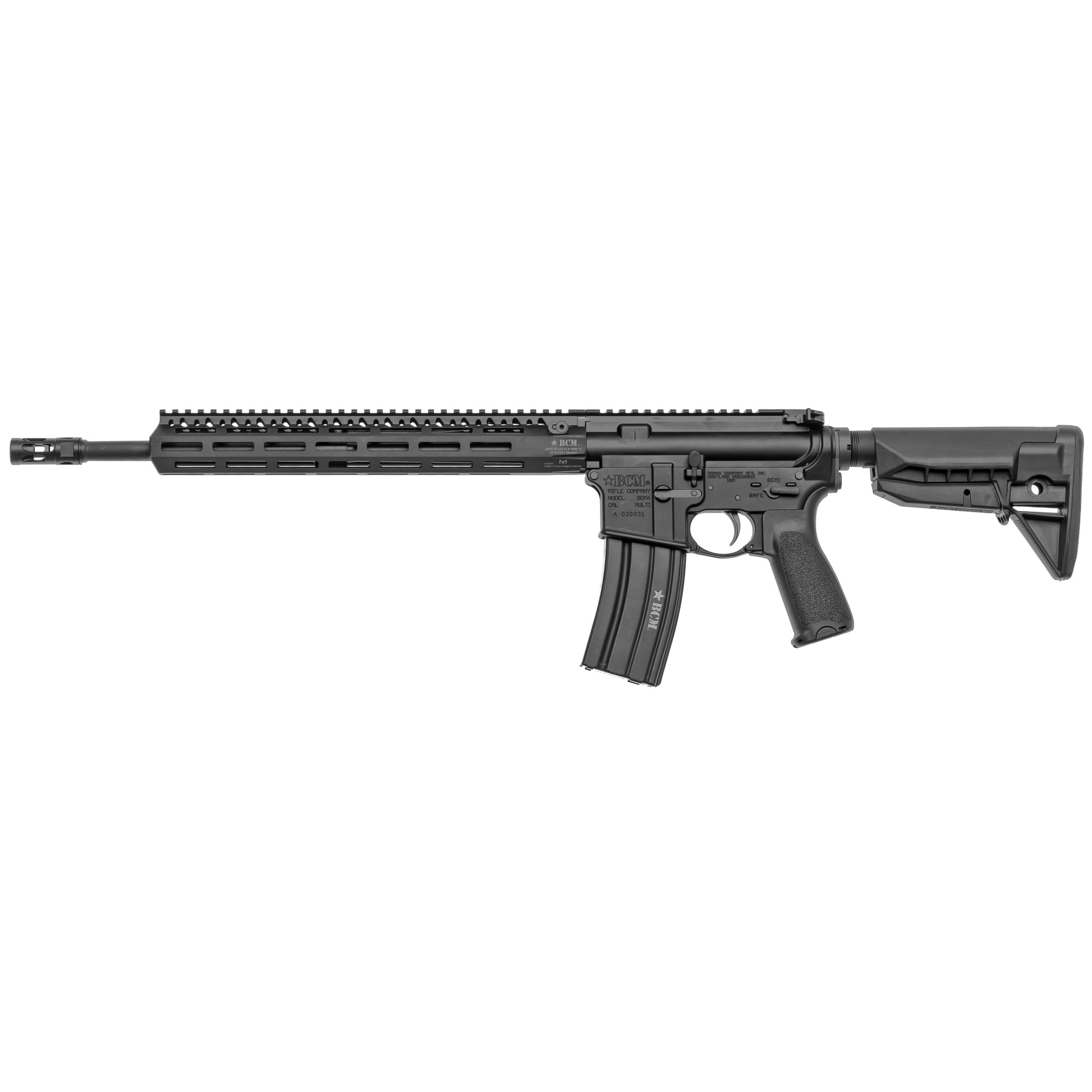 Bravo Company .300 AAC Blackout AR Rifle with 16" Barrel, Black - 653750 - Bravo Company