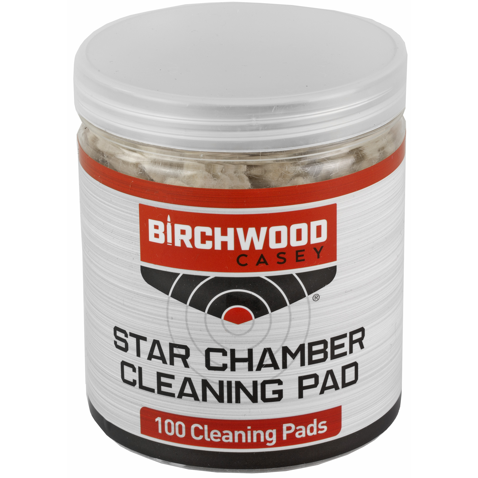 Birchwood Casey Star Chamber, Cleaning Pads, 100 Piece Container - Birchwood Casey