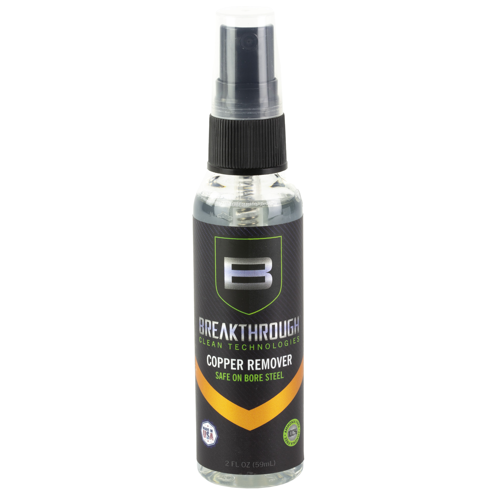 Breakthrough Clean Technologies Copper Remover, Solvent, 2oz Pump Spray - Breakthrough Clean