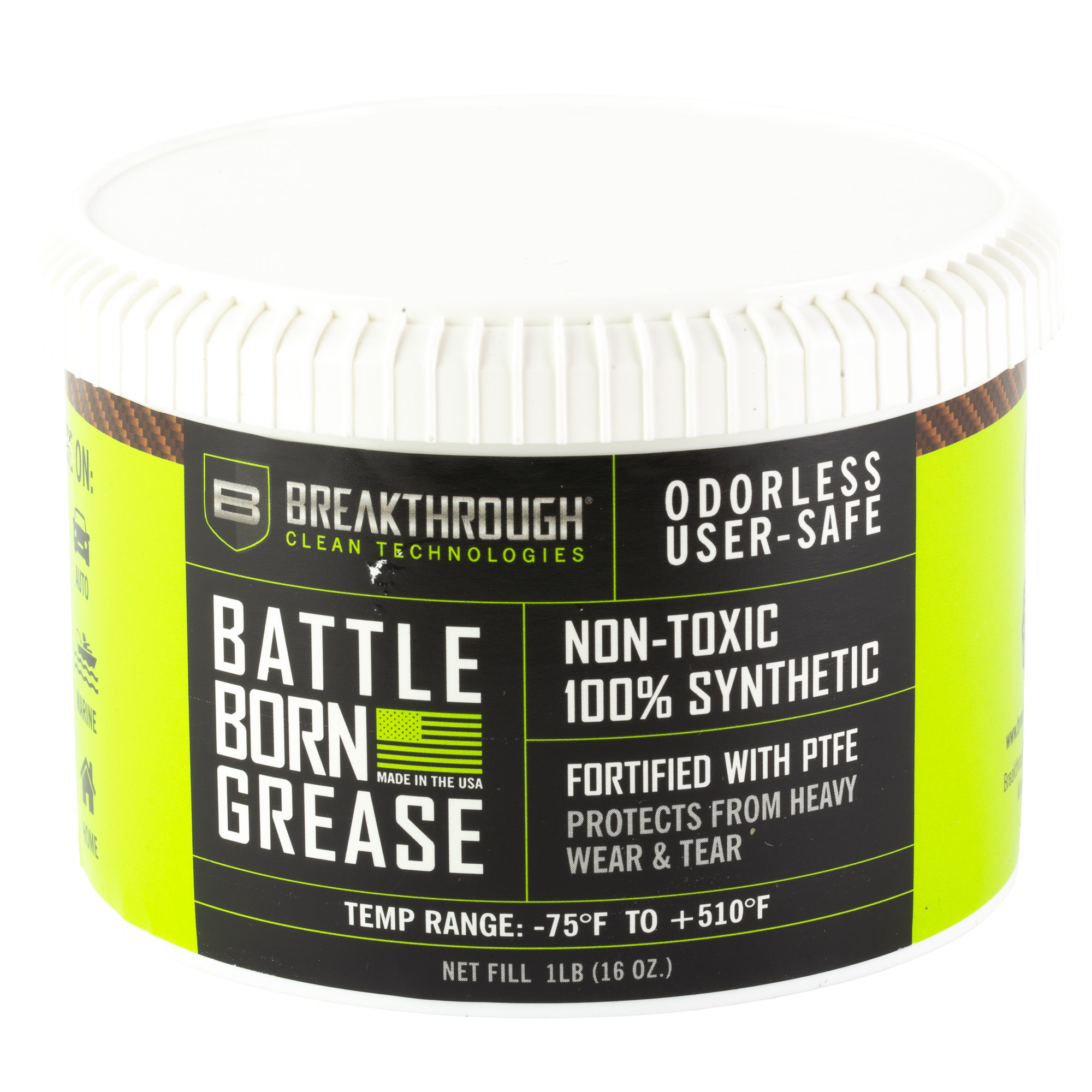Breakthrough Clean Technologies Military-Grade, Solvent, 1 lb Tub - Breakthrough Clean
