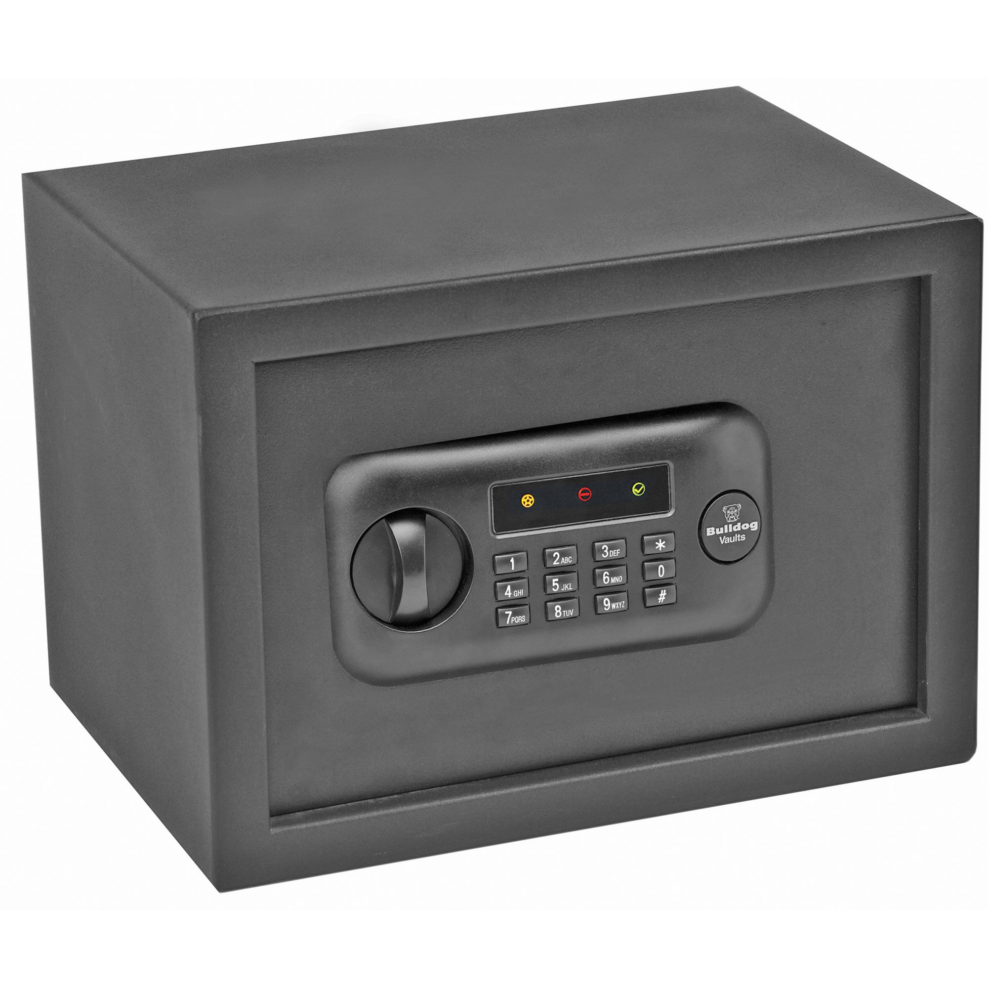 Bulldog Cases Pistol Vault Safes, 13.5"x10"x10", Black - BD1060 - Bulldog Cases
