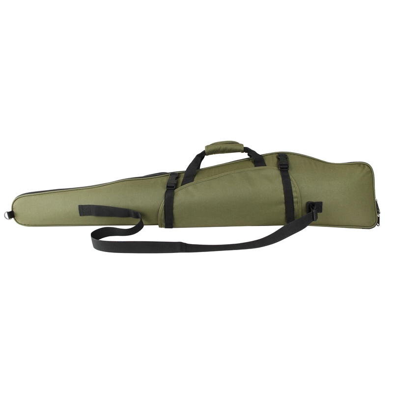 Bulldog Hunter 52" Scoped Shotgun Case, Green/Black - Bulldog