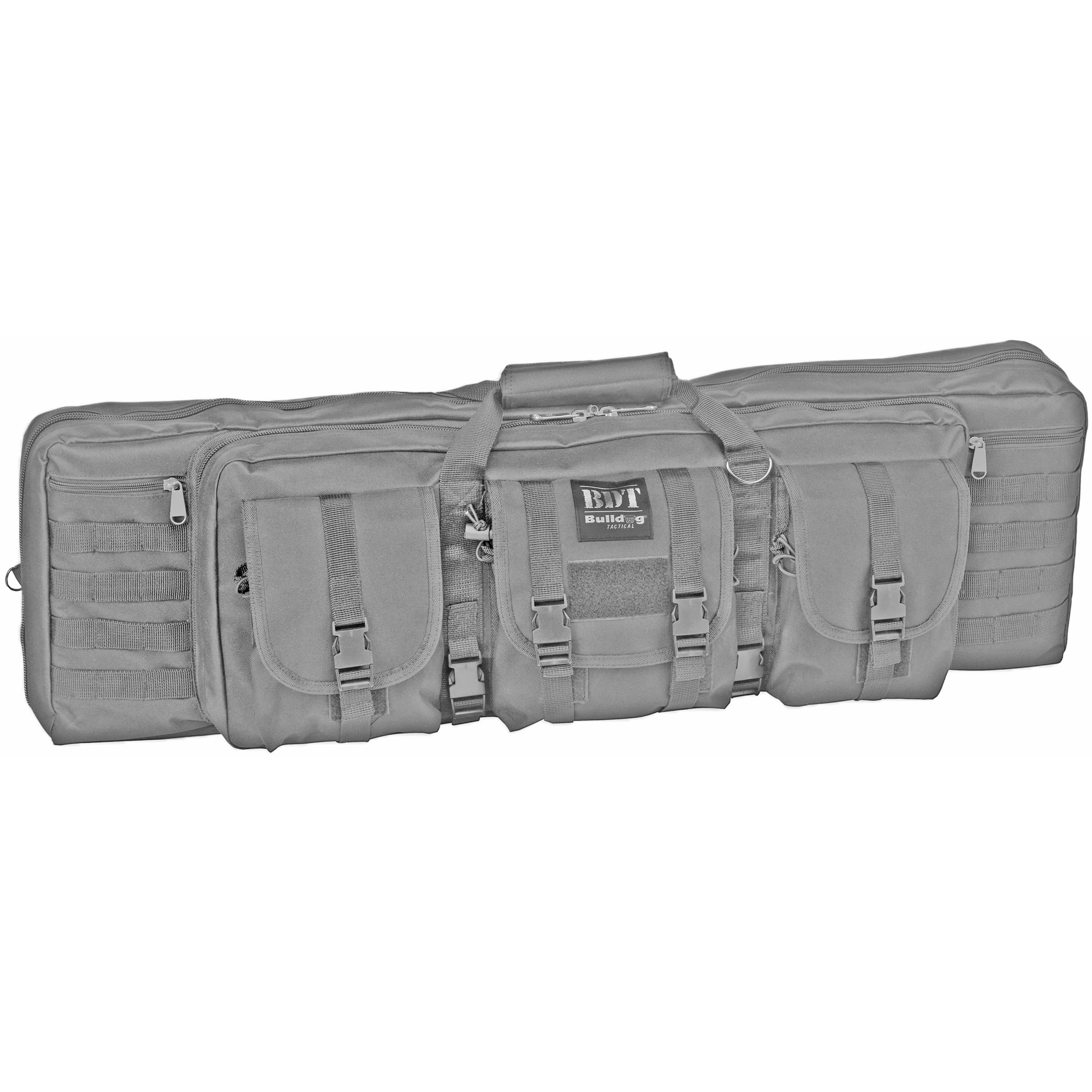 Bulldog Cases Tactical Rifle Case, 37", Gray - BDT4037SG - Bulldog Cases