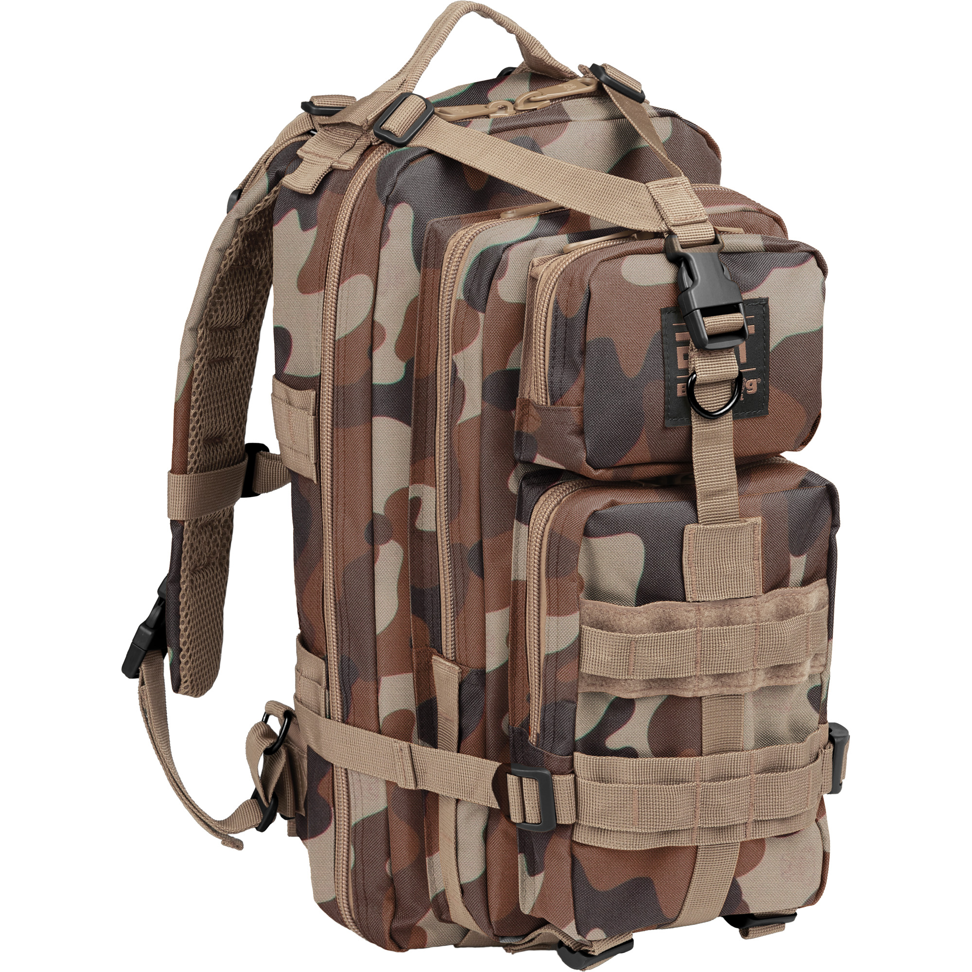 Bulldog Cases BDT Day Pack Backpack, Medium, Camo - BDT410TBC - Bulldog Cases