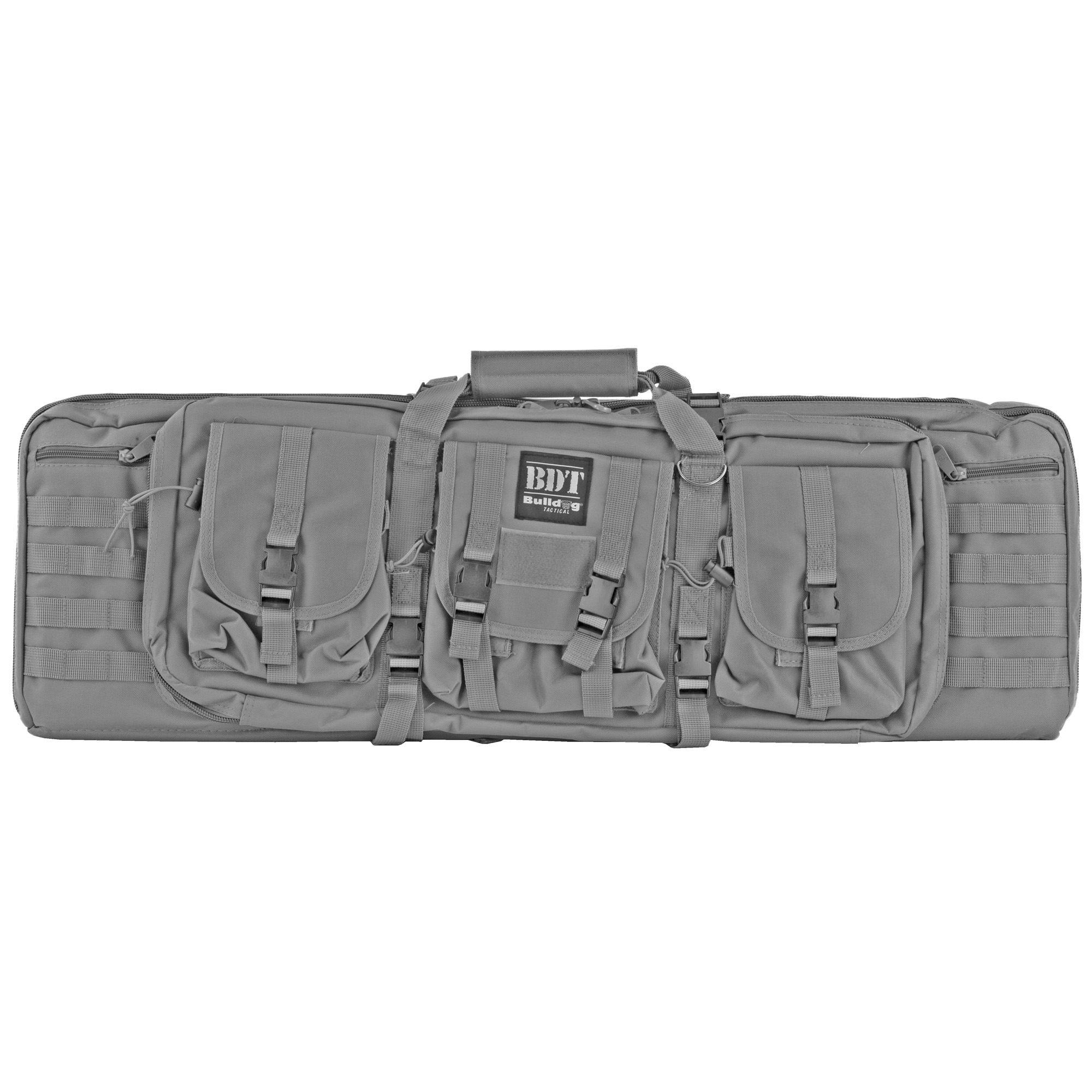 Bulldog Cases Tactical Rifle Case, 37", Gray - BDT6037SG - Bulldog Cases