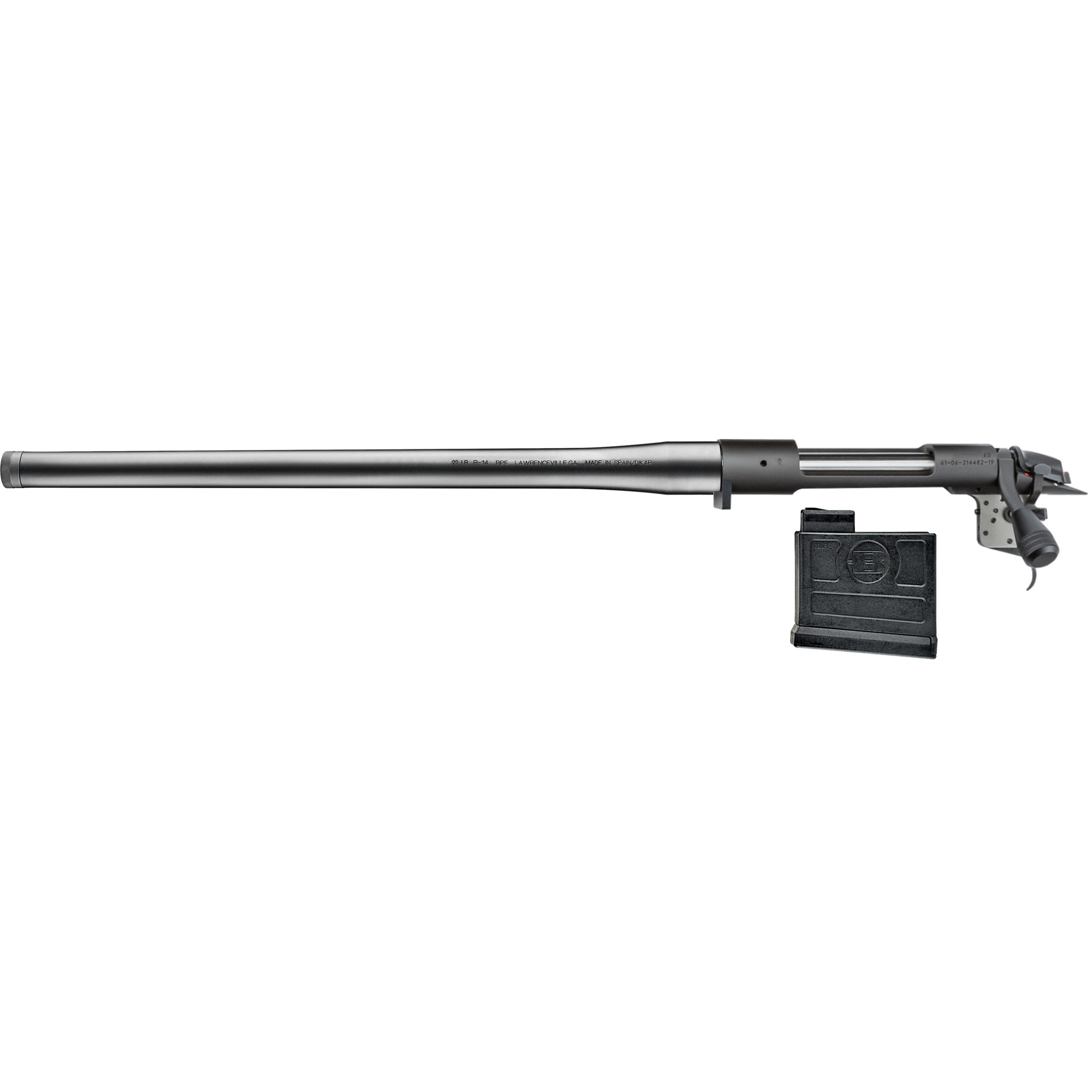 Bergara Rimfire Series .22LR Left Hand Bolt Action Rifle, 18" Barrel, Black - B14RBA001L - Bergara