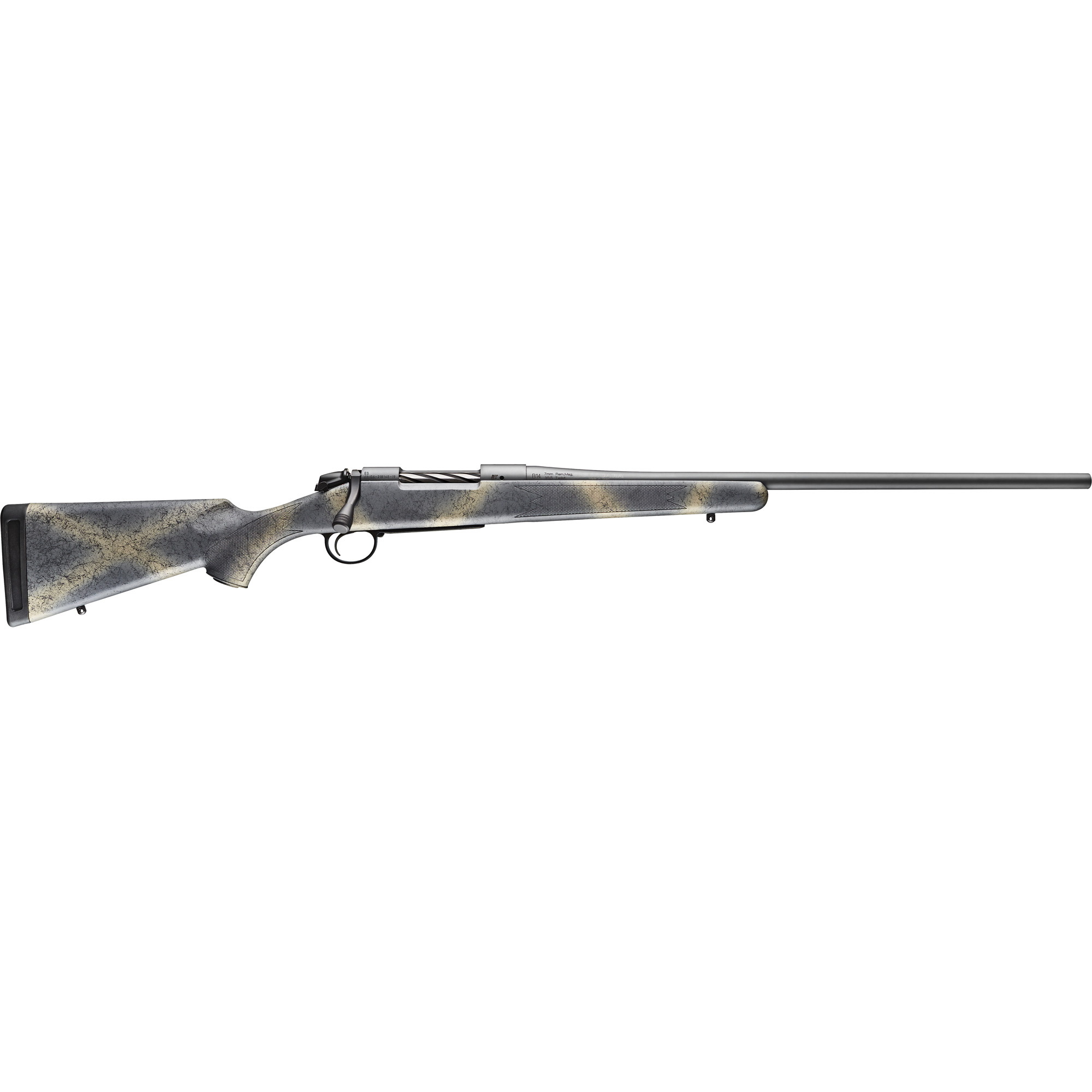 Bergara B-14 Wilderness Series 6.5 PRC Bolt Action Rifle, 24" Barrel, Sniper Gray - B14SM112 - Bergara