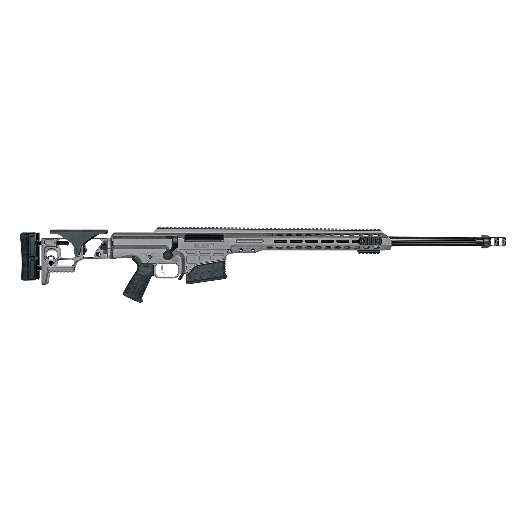 Barrett MRAD SMR .338 Lapua Mag Bolt Action Rifle, 26" Barrel, Gray - 18480 - Barrett