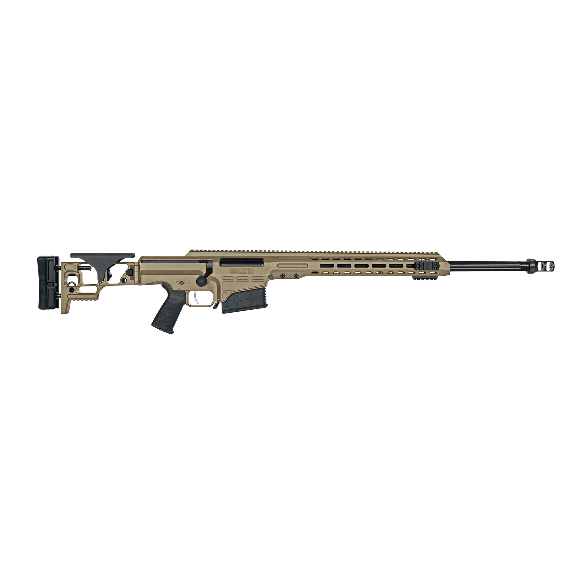 Barrett MRAD .300 Norma Mag Bolt Action Rifle, 26" Barrel, Flat Dark Earth - 18485 - Barrett