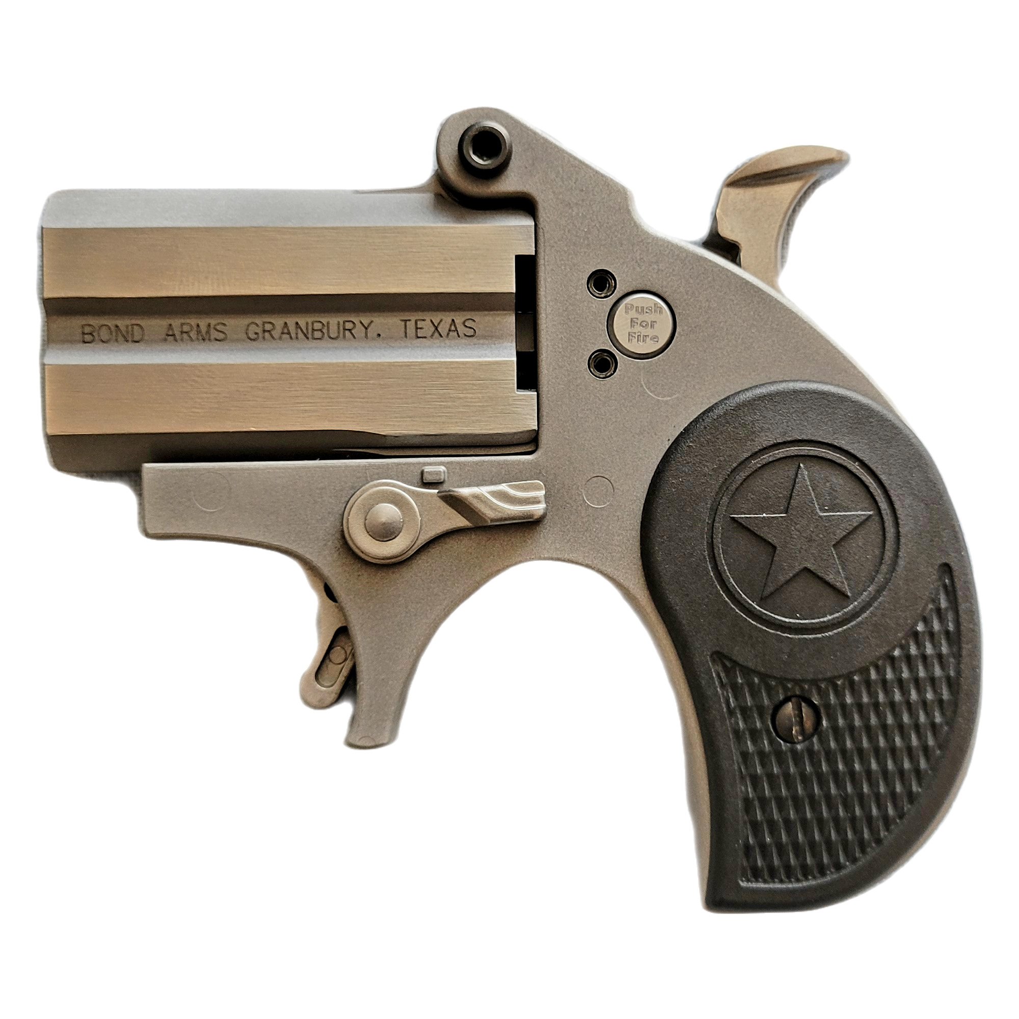 Bond Arms Stubby .22LR Derringer Handguns, 2.2" Barrel, Silver - BASTB22LR - Bond Arms