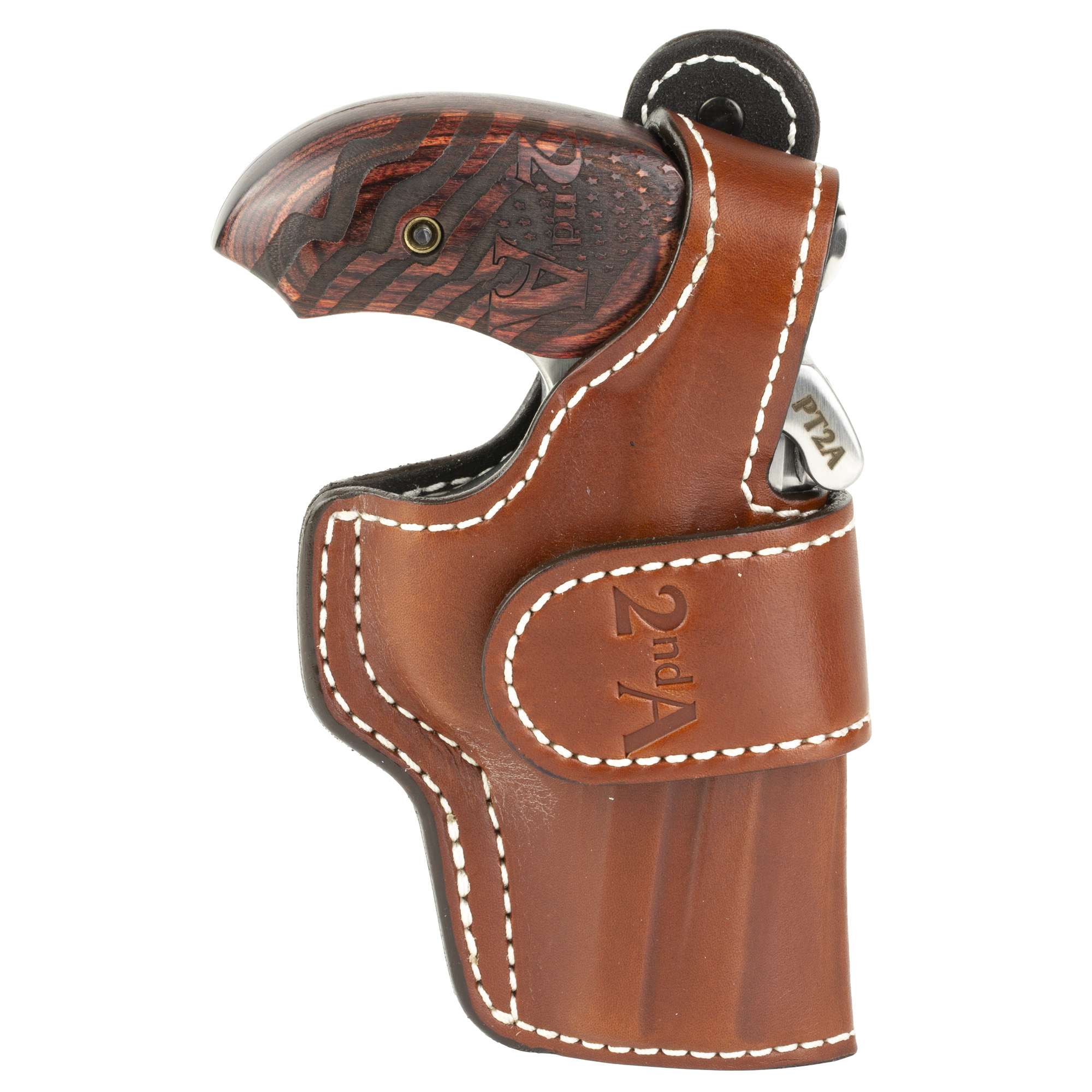 Bond Arms Protect The 2ND .357 Mag Derringer Handguns, 4.25" Barrel, Silver - BAPT2A35738 - Bond Arms